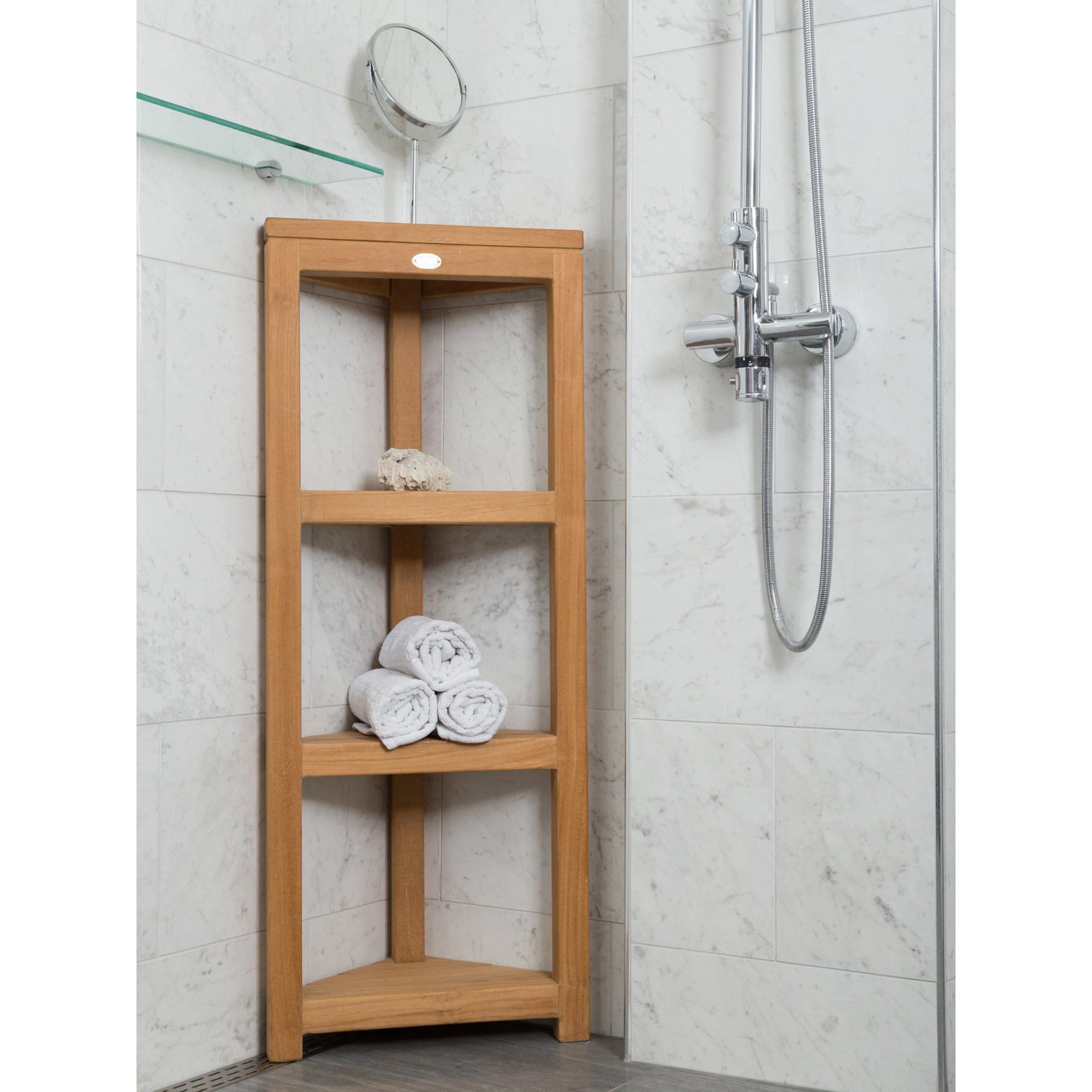 Fiji Corner Shelf with 3 Tiers 36" (90cm) - Image 4