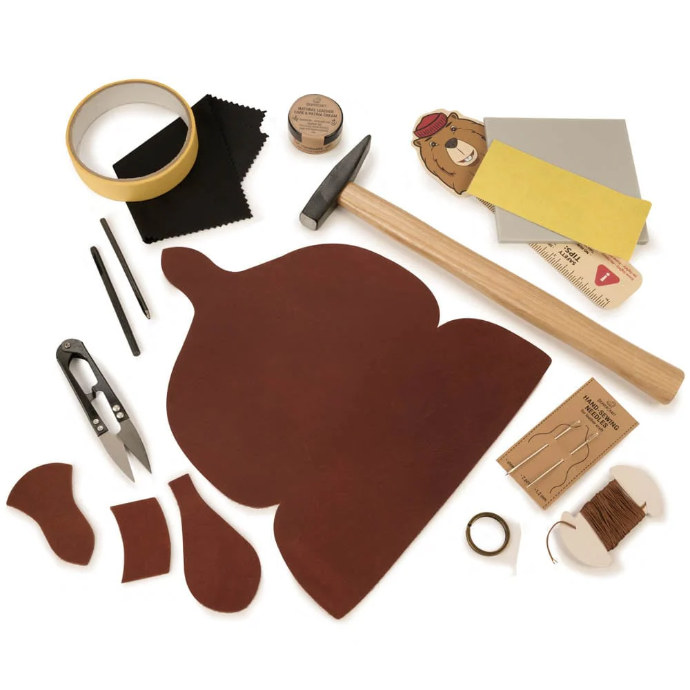 Glasses Case Leather Crafting Kit