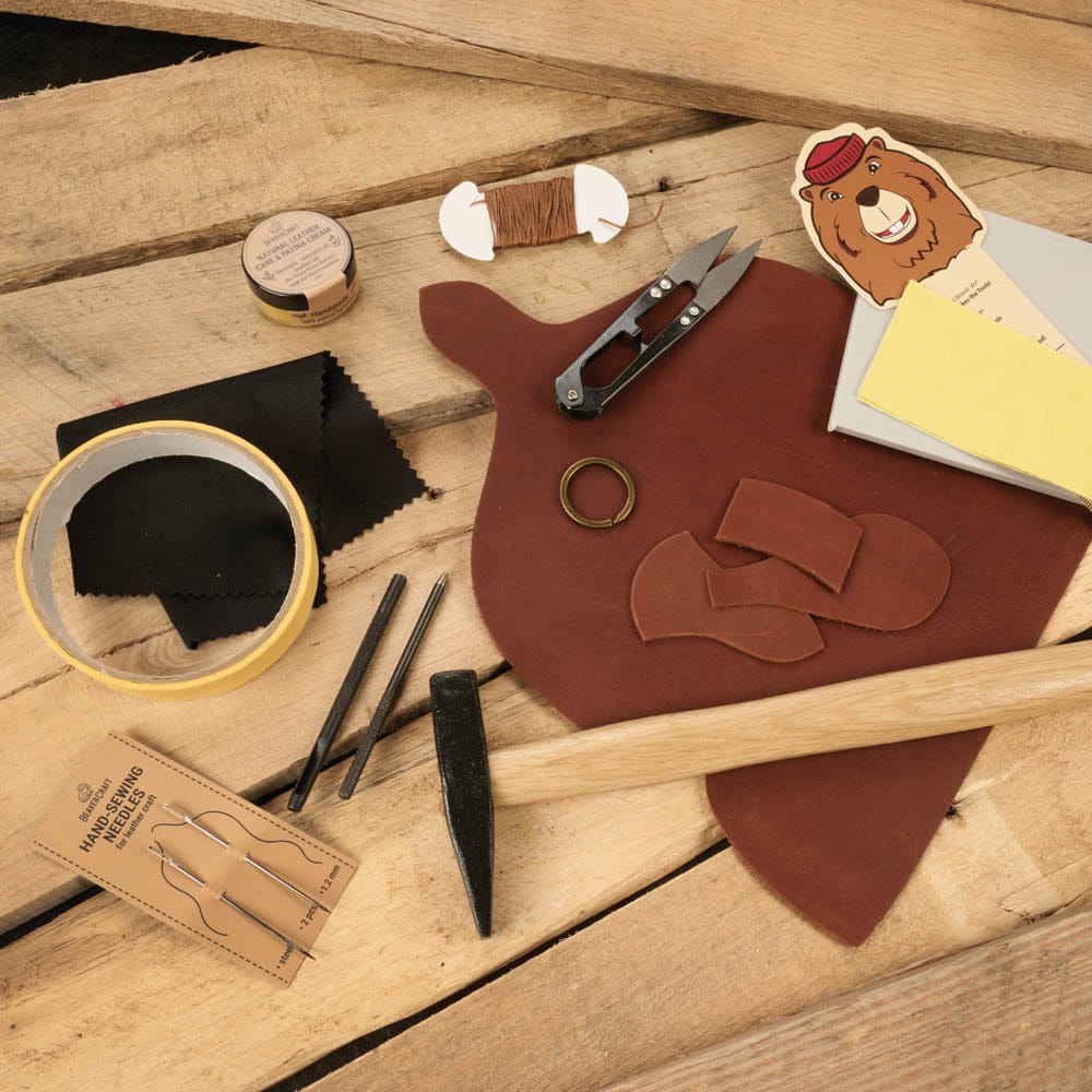 Glasses Case Leather Crafting Kit - Image 3