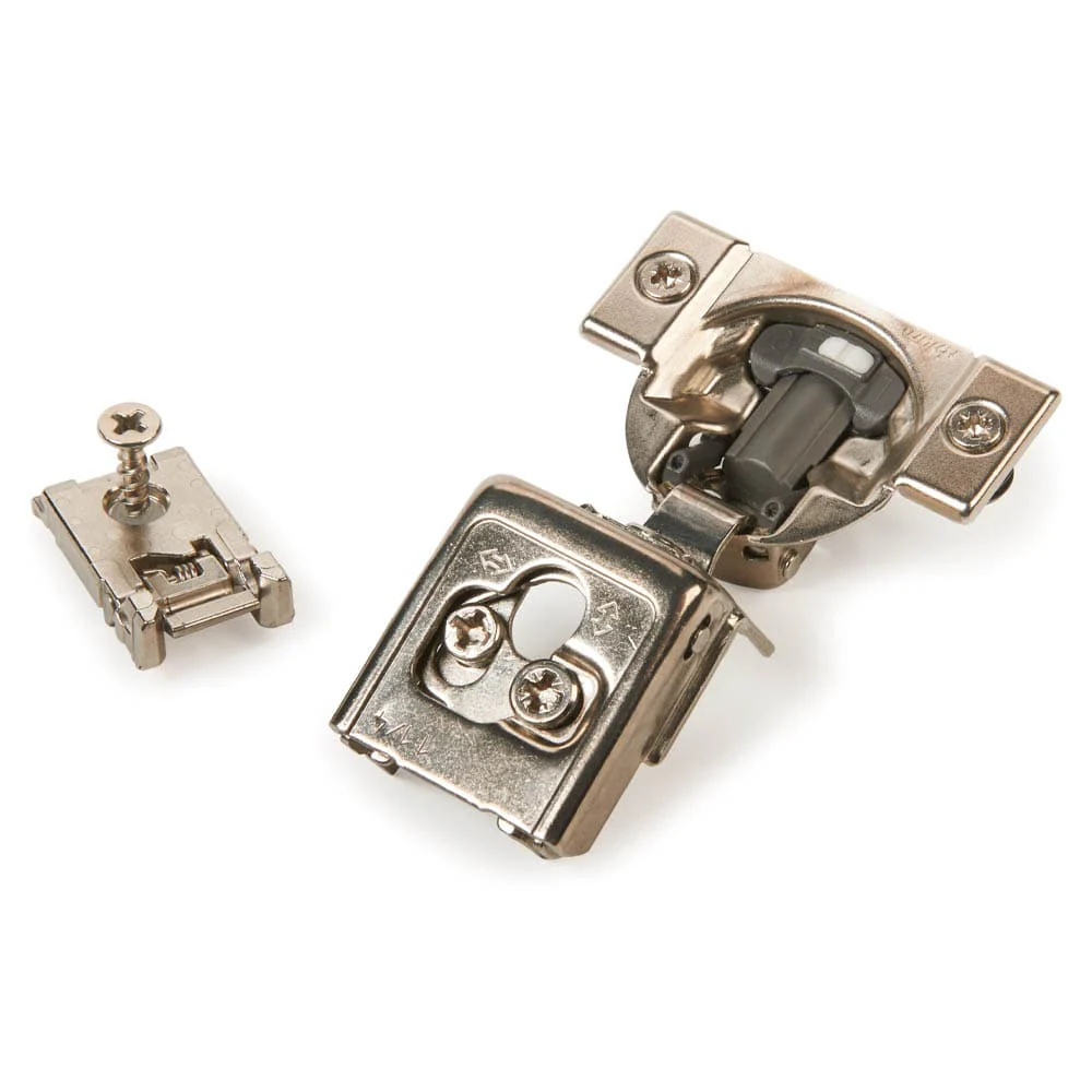 Premium Compact Clip Hinge for Face Frame Cabinets - 1-1/4" Overlay - 110 Degree with BLUMOTION - 1 Pair - Image 2