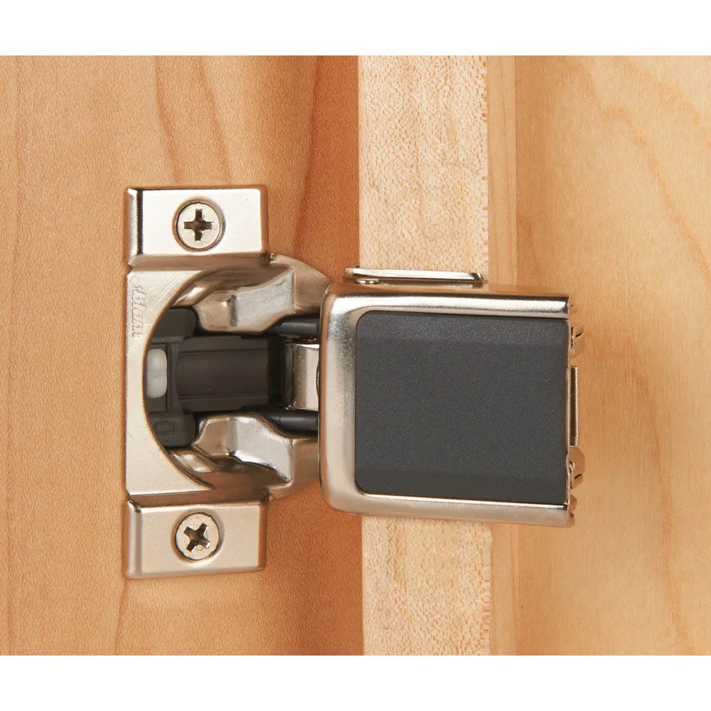 Premium Compact Clip Hinge for Face Frame Cabinets - 1-1/4" Overlay - 110 Degree with BLUMOTION - 1 Pair - Image 4