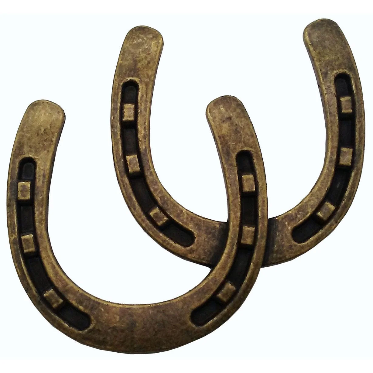 Horseshoe Pull, Brass Oxide