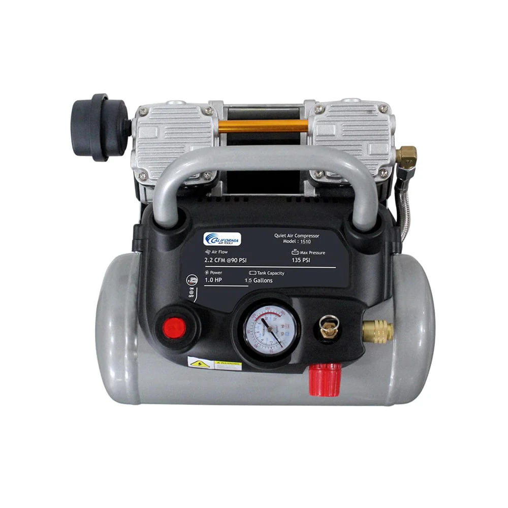 1.5 Gallon 1 HP Quiet Air Compressor - Image 4