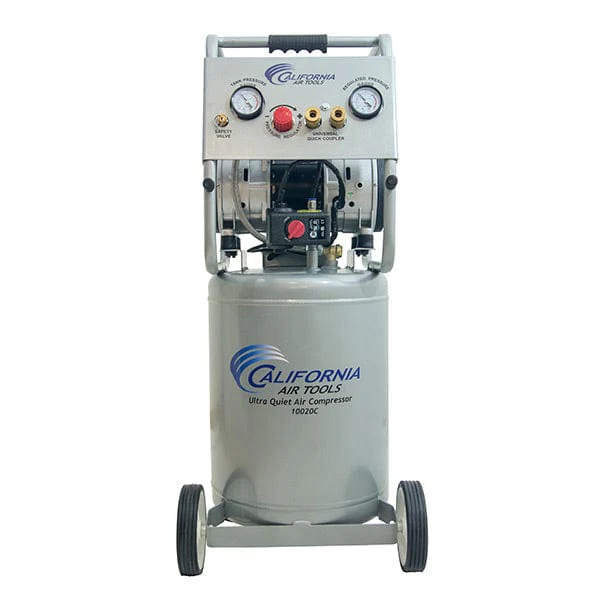 2HP 10 Gallon Oil-Free Steel Tank Air Compressor with Auto Drain Valve - Image 2