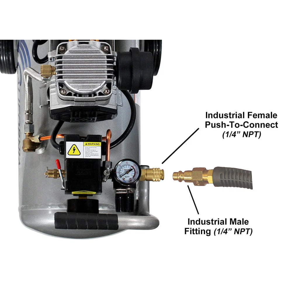 4.7 Gallon 1 HP Quiet Air Compressor - Image 7