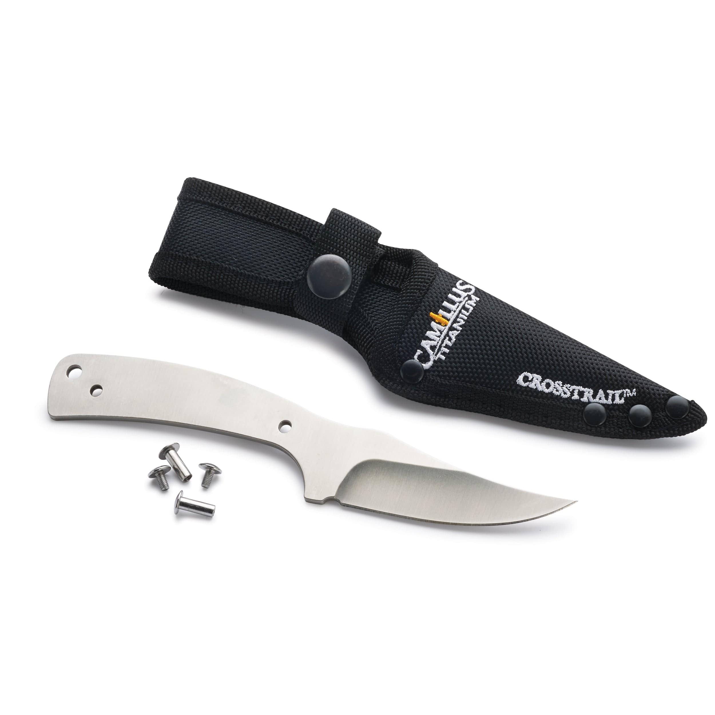 CrossTrail Fixed Blade Knife for Hunting and Fishing - 7" - Unfinished Kit - Image 2