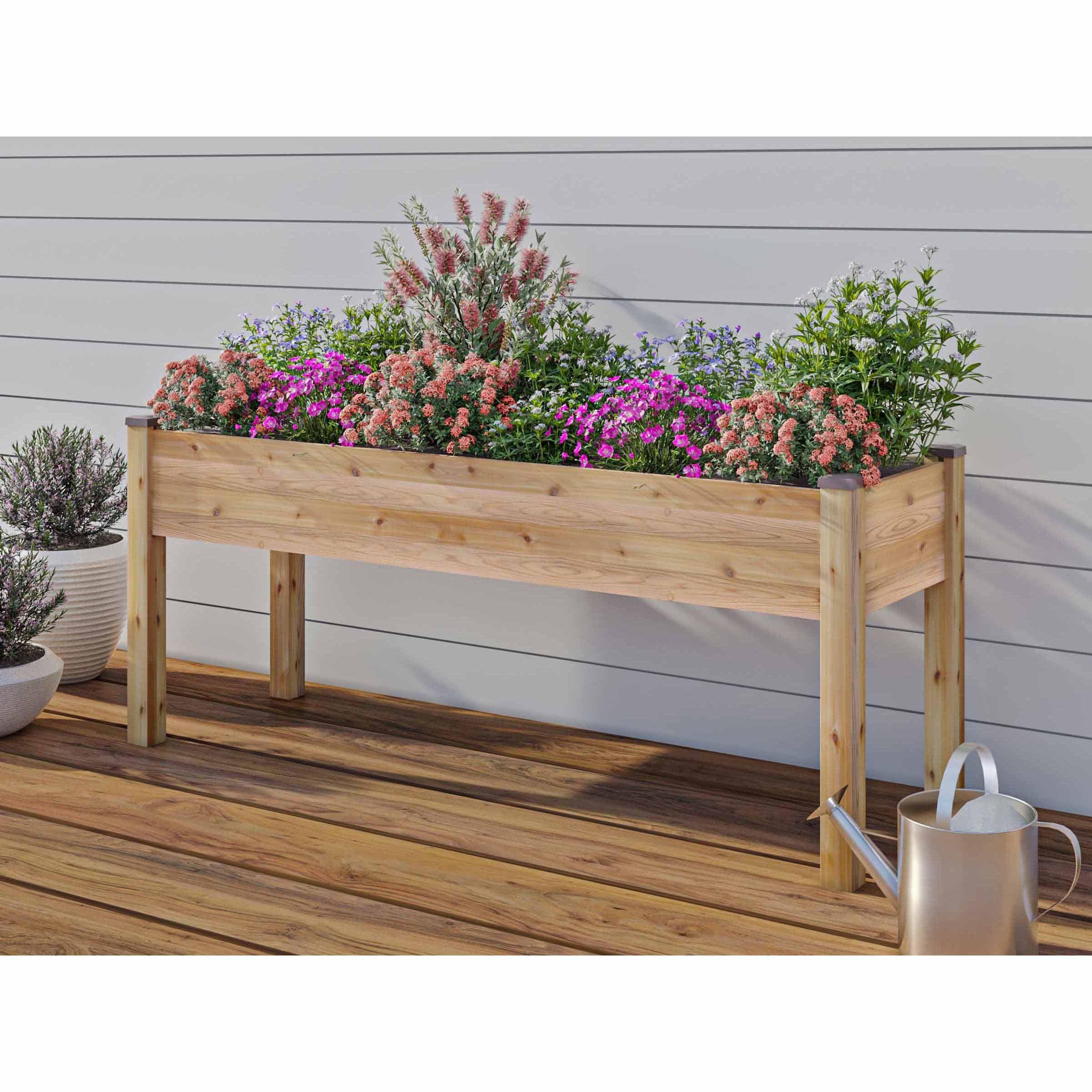 Elevated Cedar Planter 23" X 72" X 30"H - Image 6