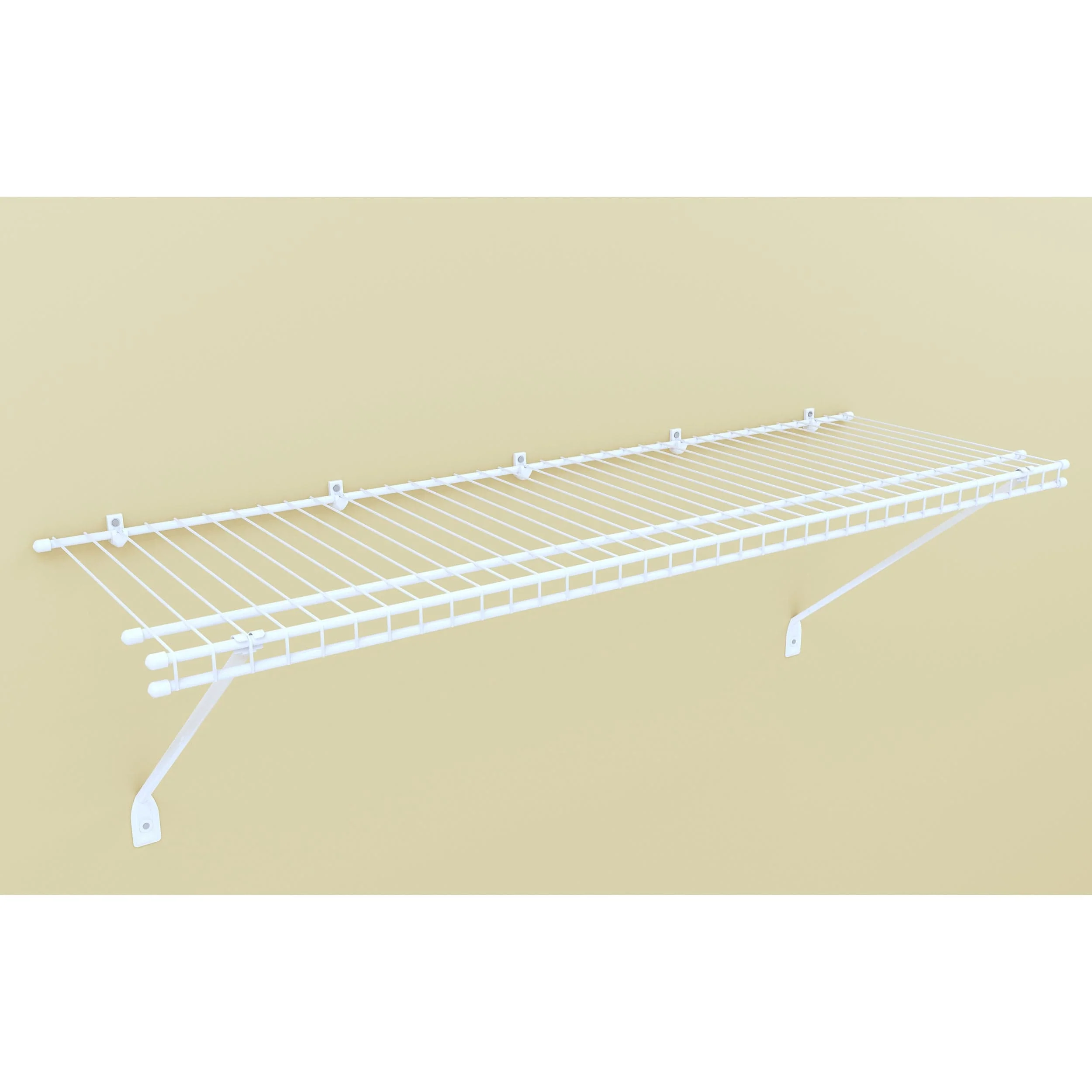 Wire Shelf Kit 36" W x 12" D,  White - Image 2
