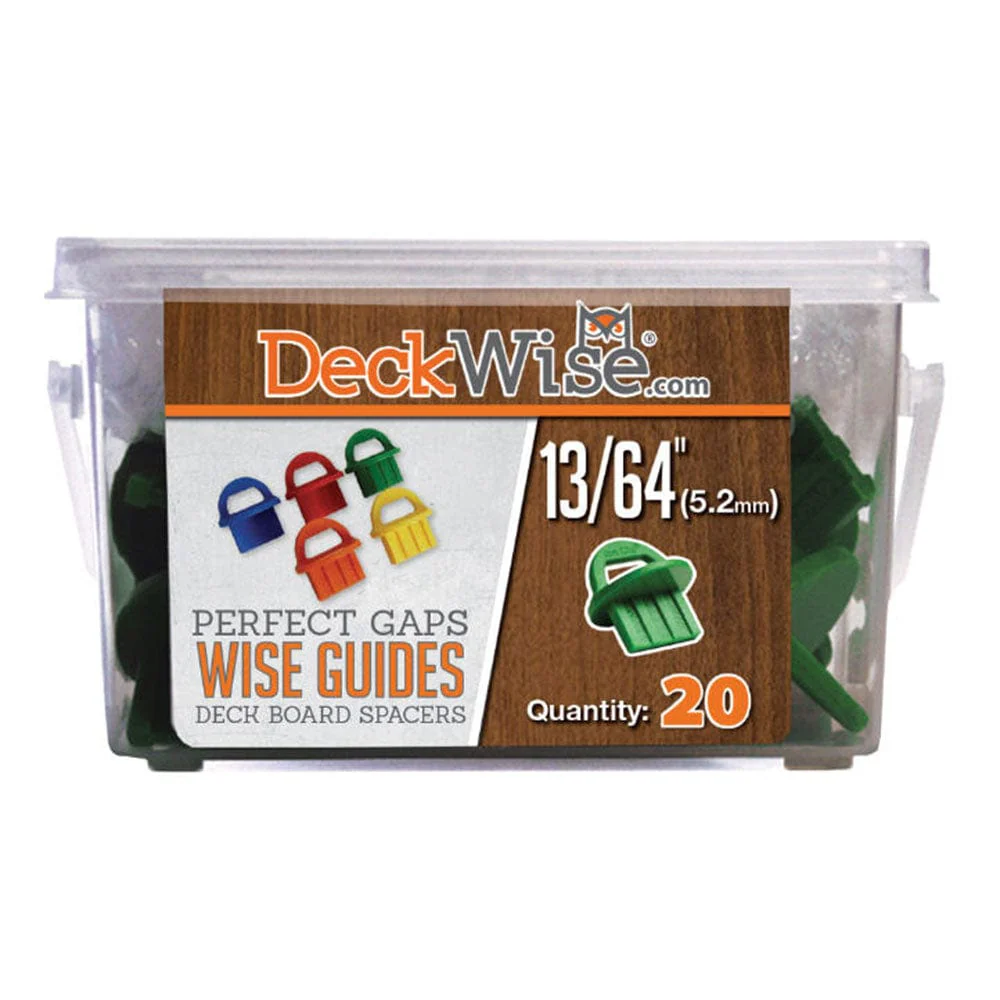 WiseGuides Decking Board Gap Spacers, 13/64 in., 20 pieces - Image 2