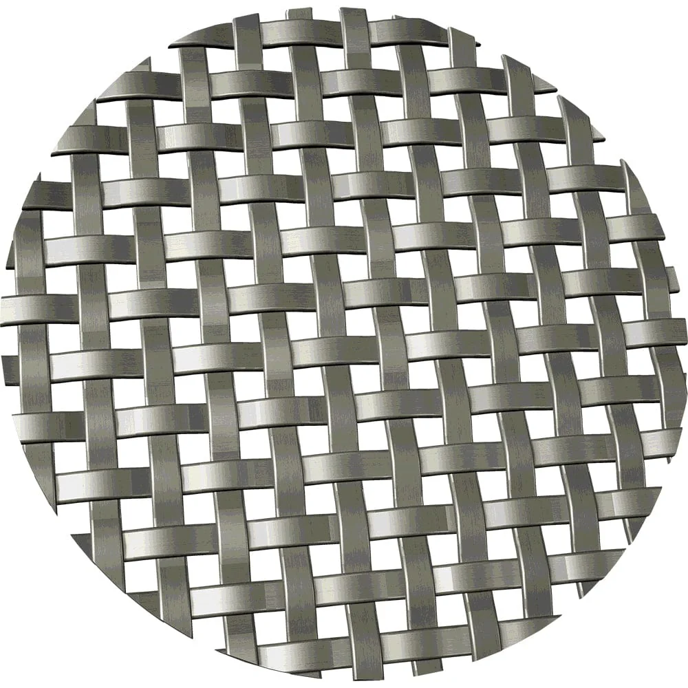 .1875" Flat Square Decorative Grille - Antique Pewter, 36" W x 48" L Sheet