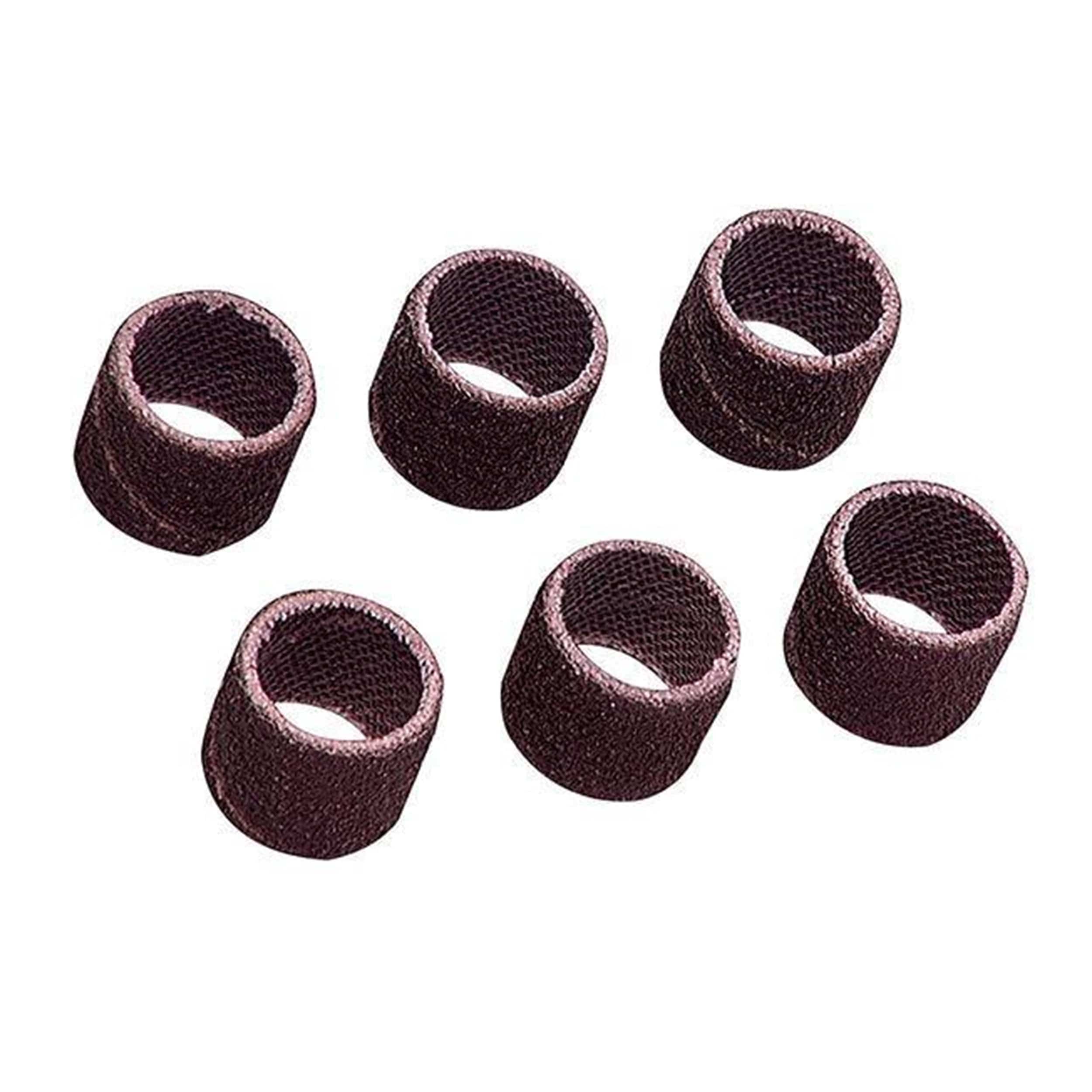 1/2" Diameter Sanding Bands - 60 Grit - 6 Pack