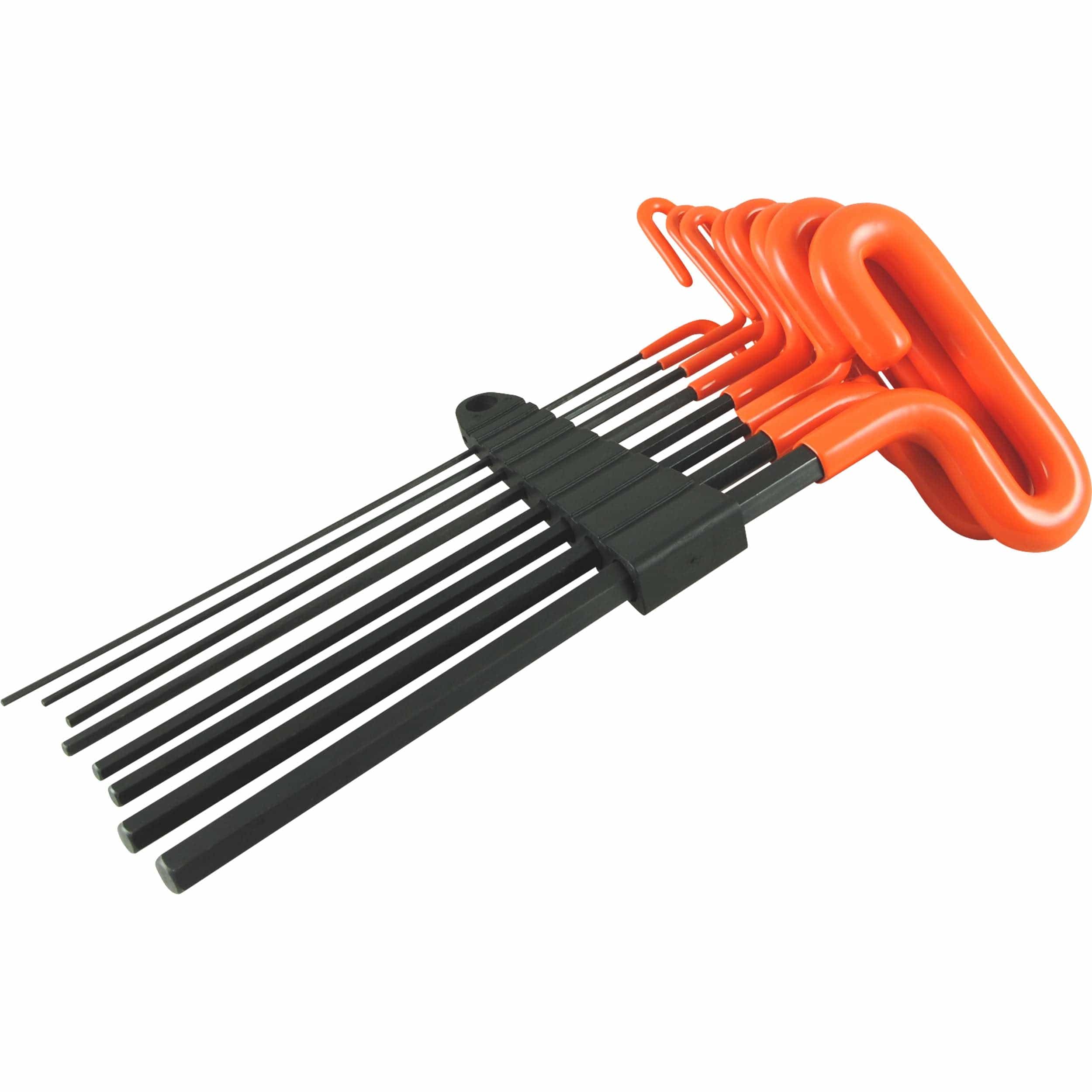 9" Long Loop Handle SAE Hex Key Set, 5/64" - 3/8", 8pc