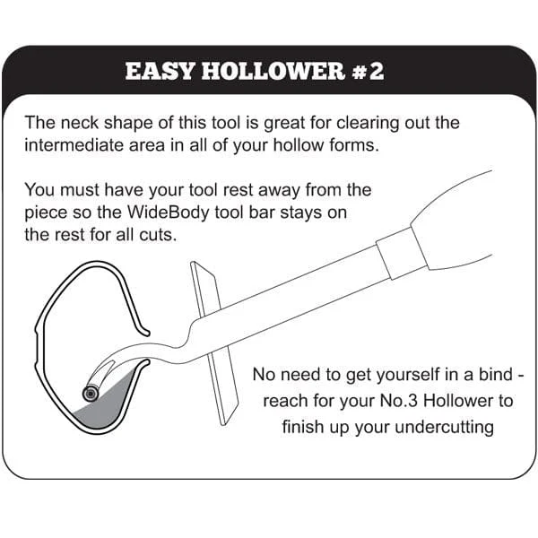 Mid-Size Carbide Hollowing Tool - Image 4