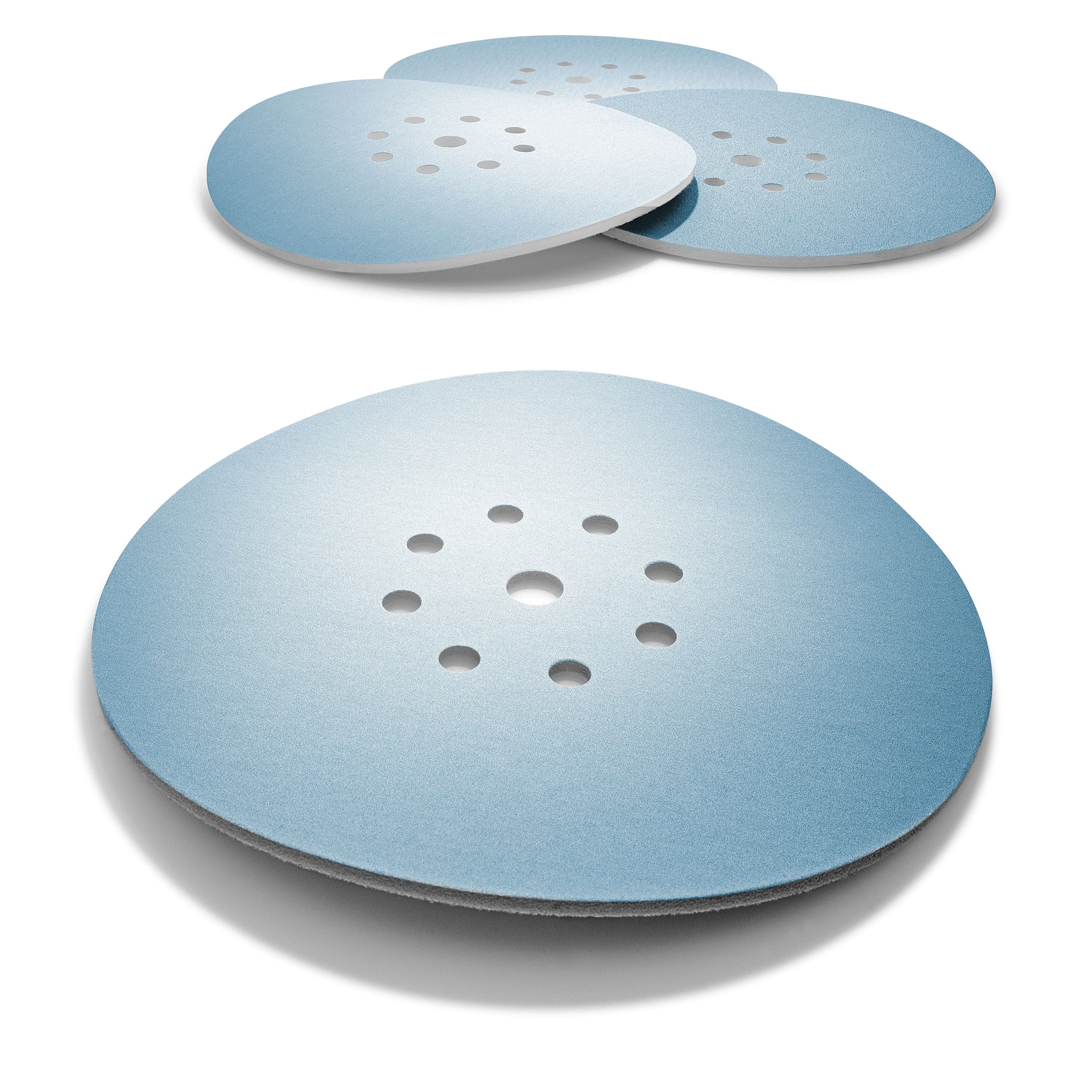 9" Granat Soft D225 Sanding Disc with Foam Backing - 25 Pack - Image 10