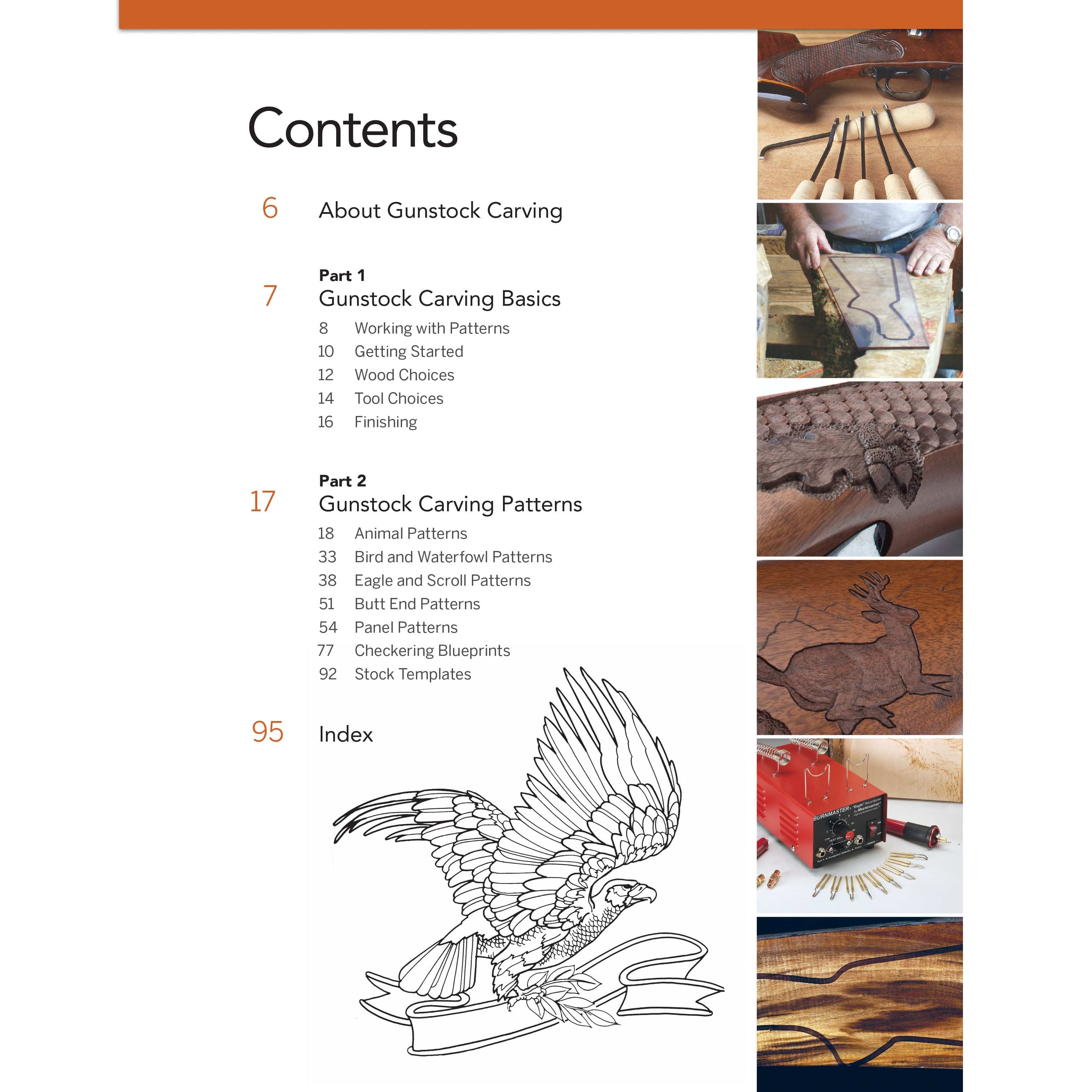 135 Gunstock Carving Patterns - Image 3