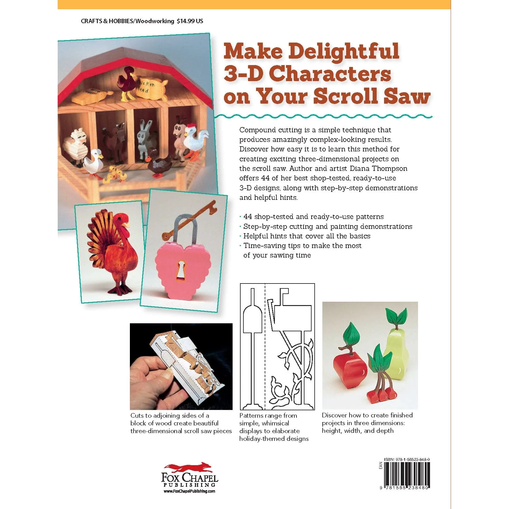 3-D Patterns For The Scroll Saw, Revised Edition - Image 2