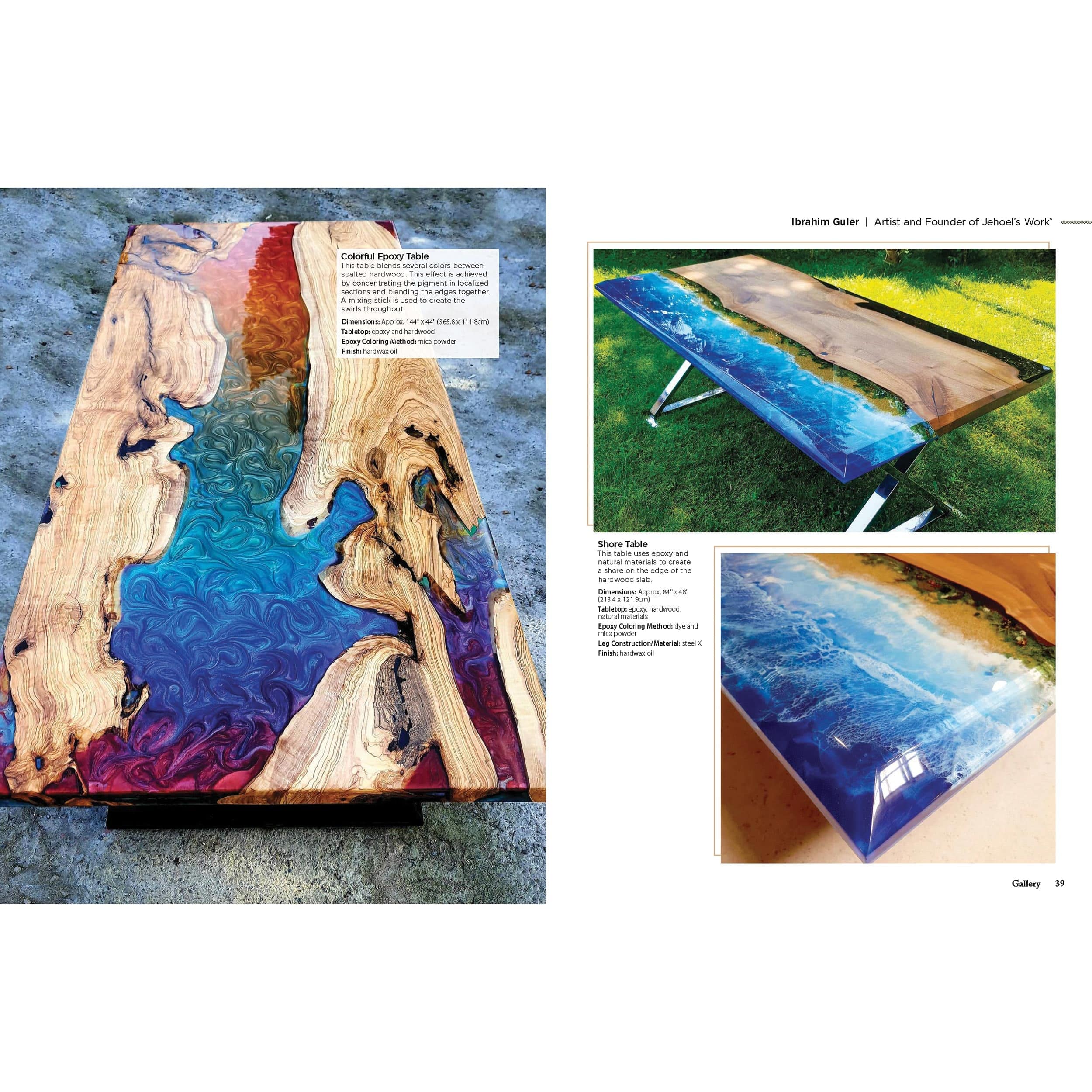 Building Wood and Resin River-Style Tables - Image 5