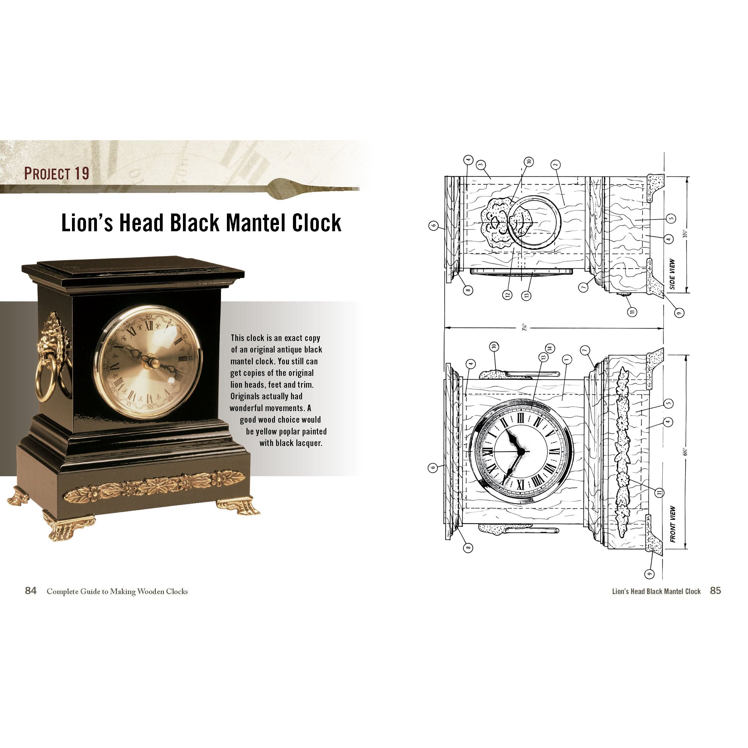 Complete Guide to Making Wooden Clocks, 3rd Edition - Image 6