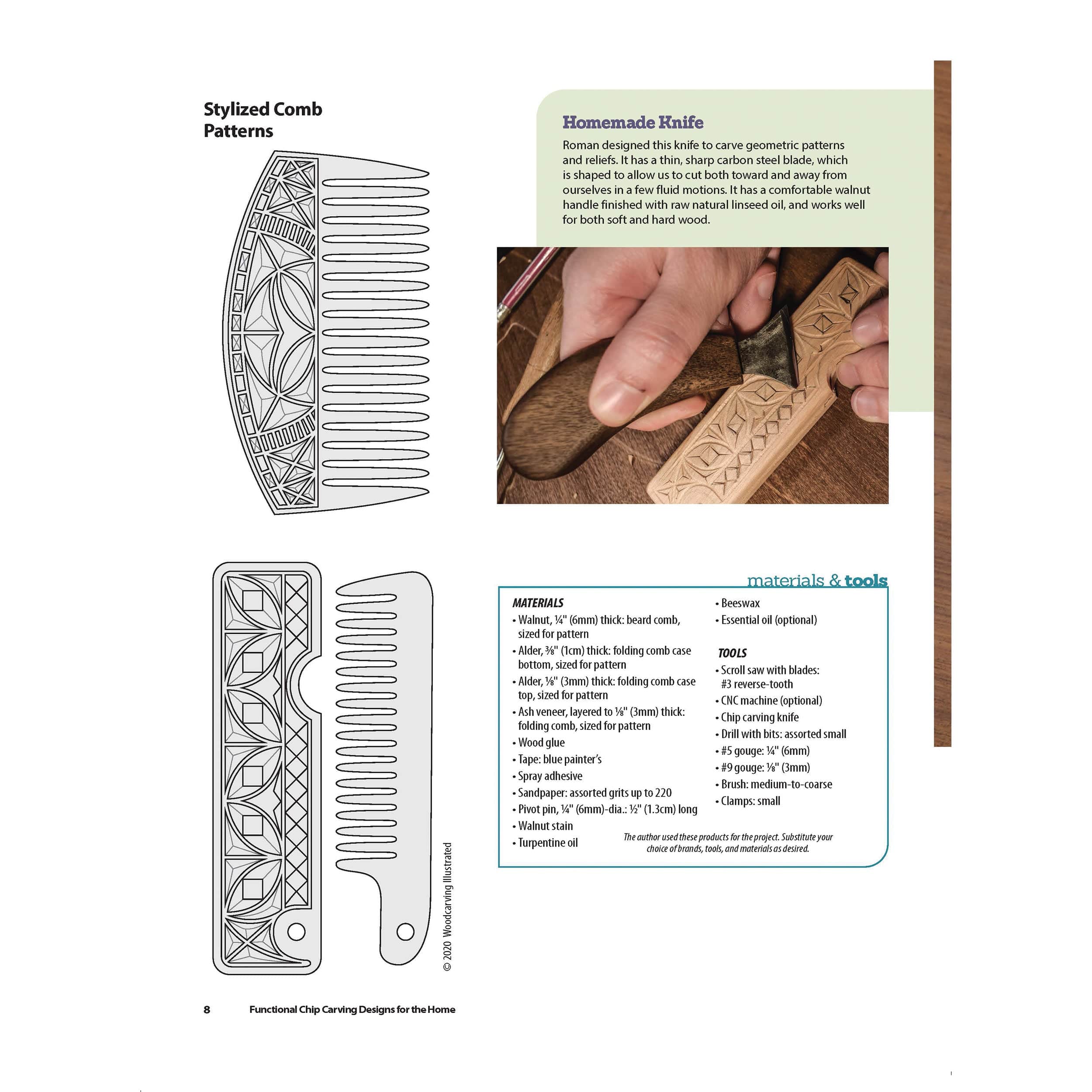 Functional Chip Carving Designs for the Home - Image 4