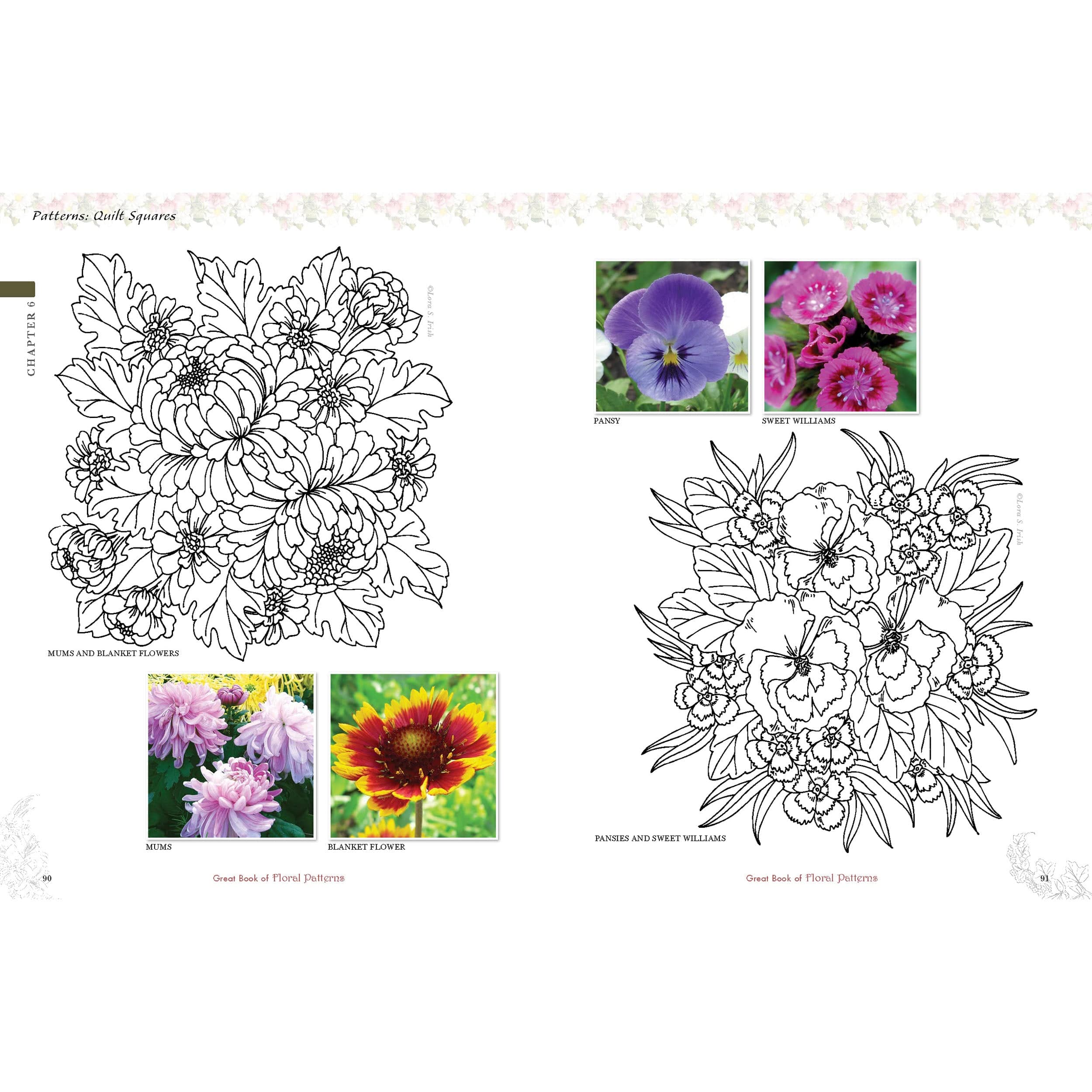 Great Book of Floral Patterns, Third Edition, Revised and Expanded - Image 6