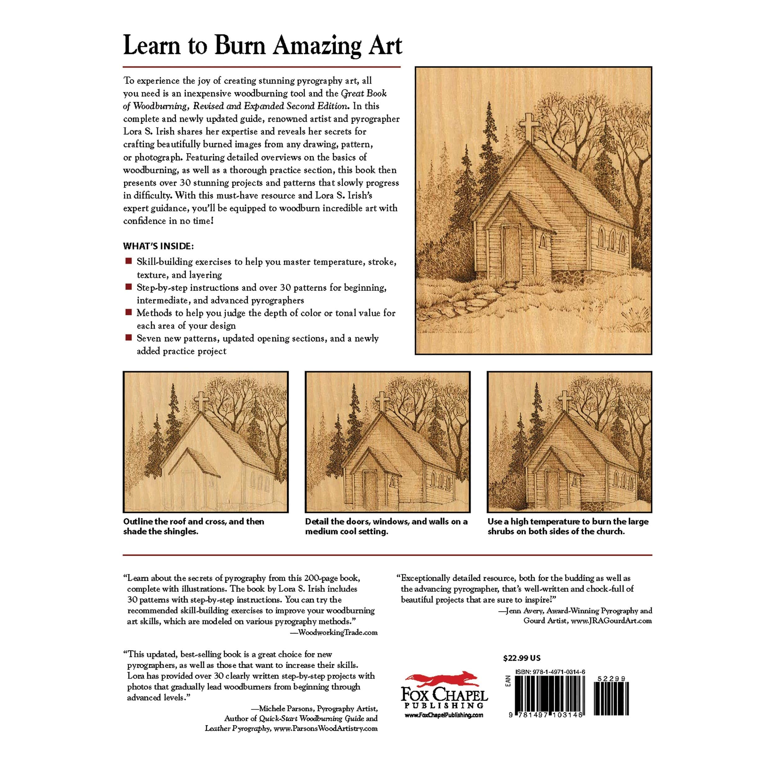 Great Book of Woodburning - Revised and Expanded Second Edition - Image 2