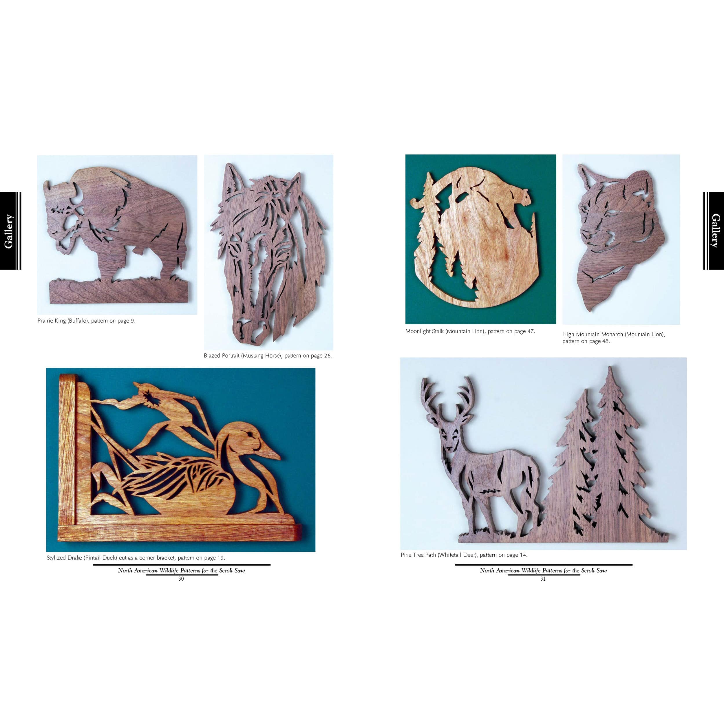 North American Wildlife Patterns for the Scroll Saw - Image 5