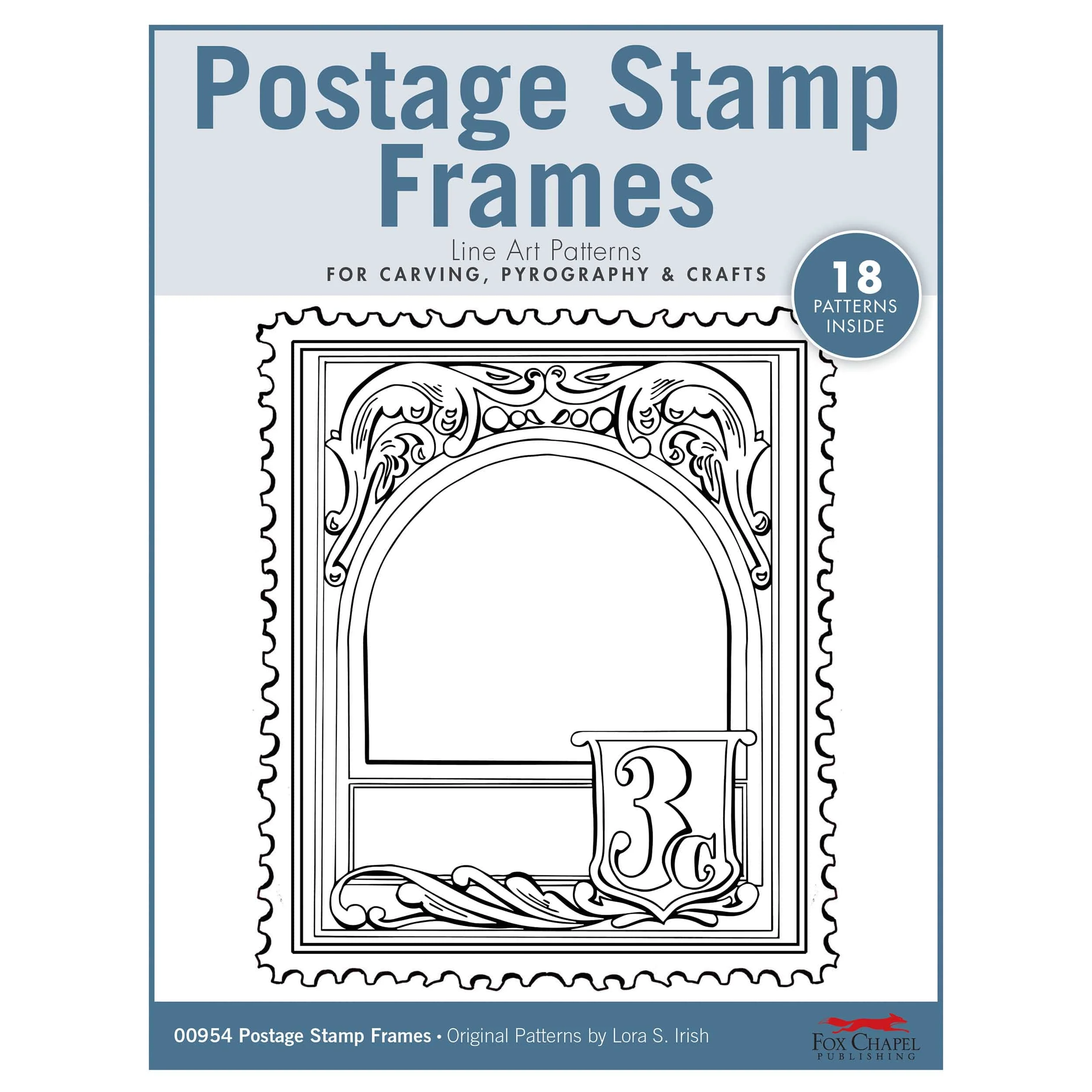 Postage Stamp Frames Pattern Pack