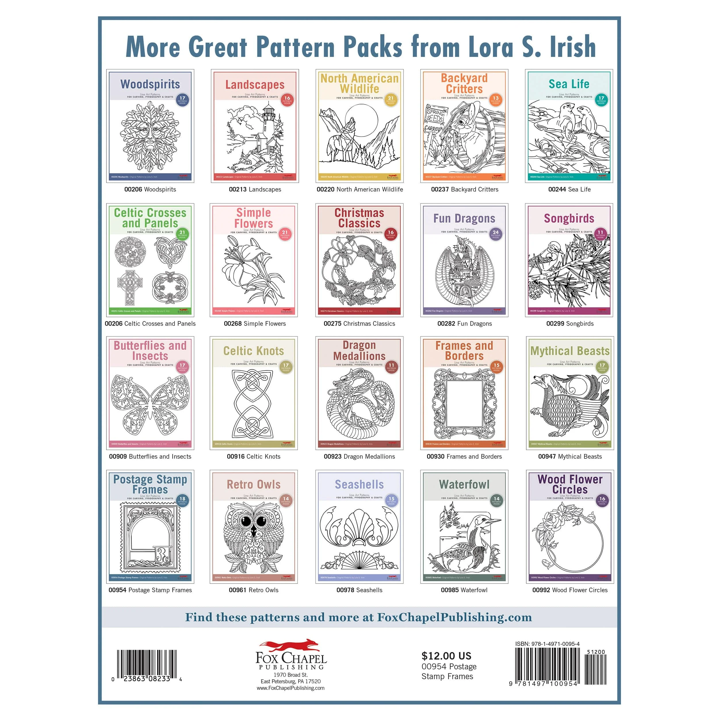 Postage Stamp Frames Pattern Pack - Image 2