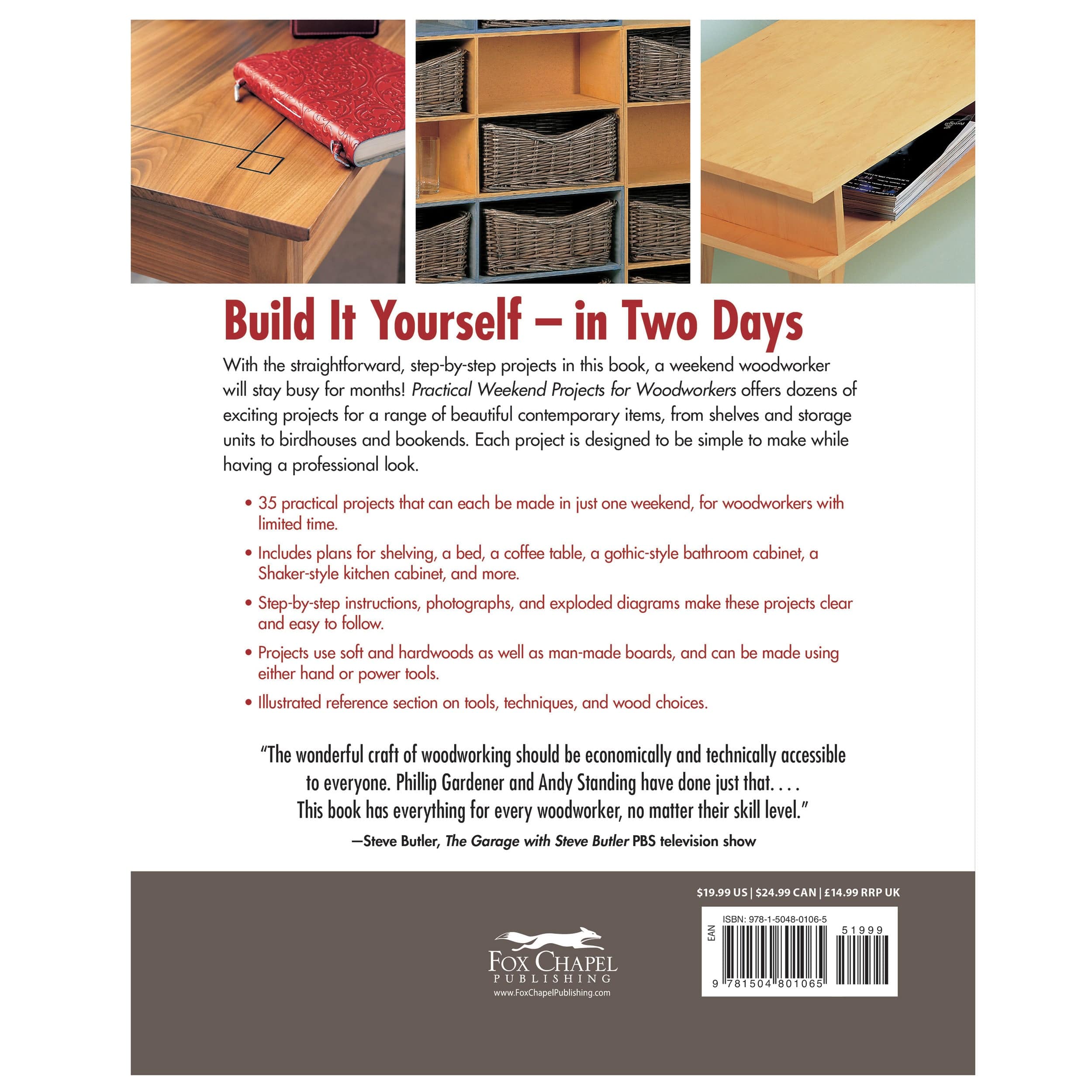 Practical Weekend  Projects for WoodWorkers - Image 2