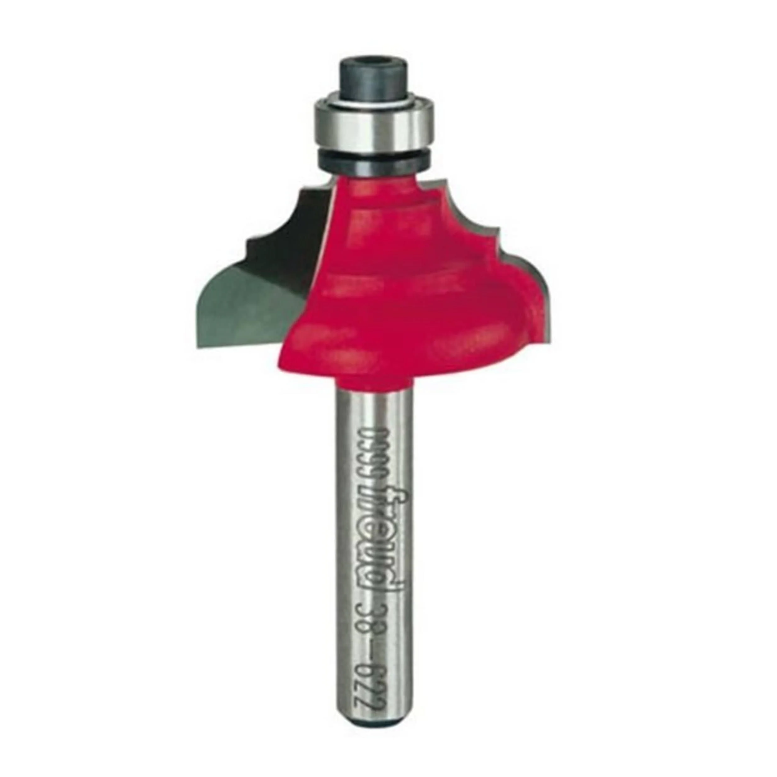 38-622 Classical Cove And Round Router Bit 1/4" SH 1-1/8" D 1/2" CL 5/32" R