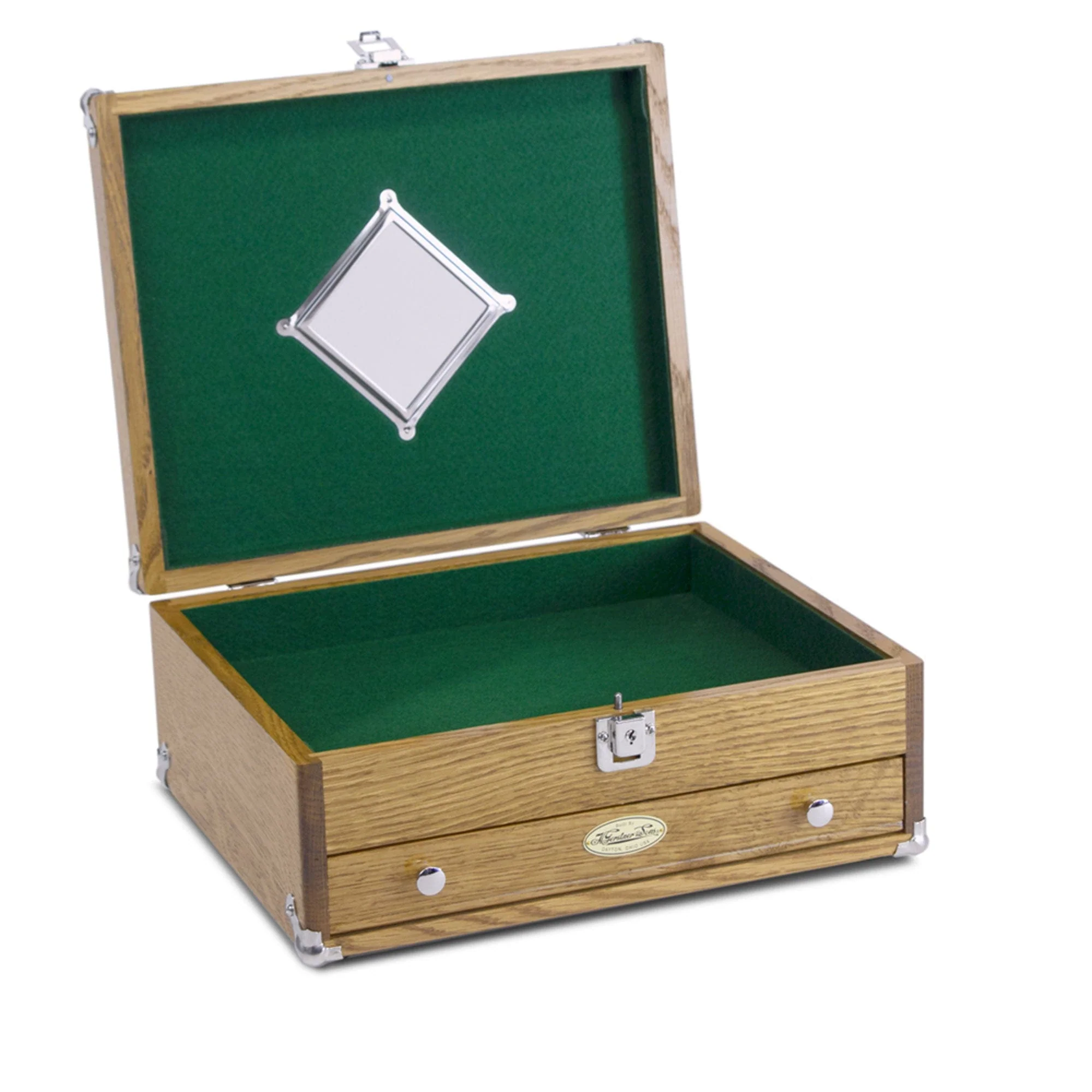 EDC Desktop Case, Model 1401, Golden Oak - Image 3