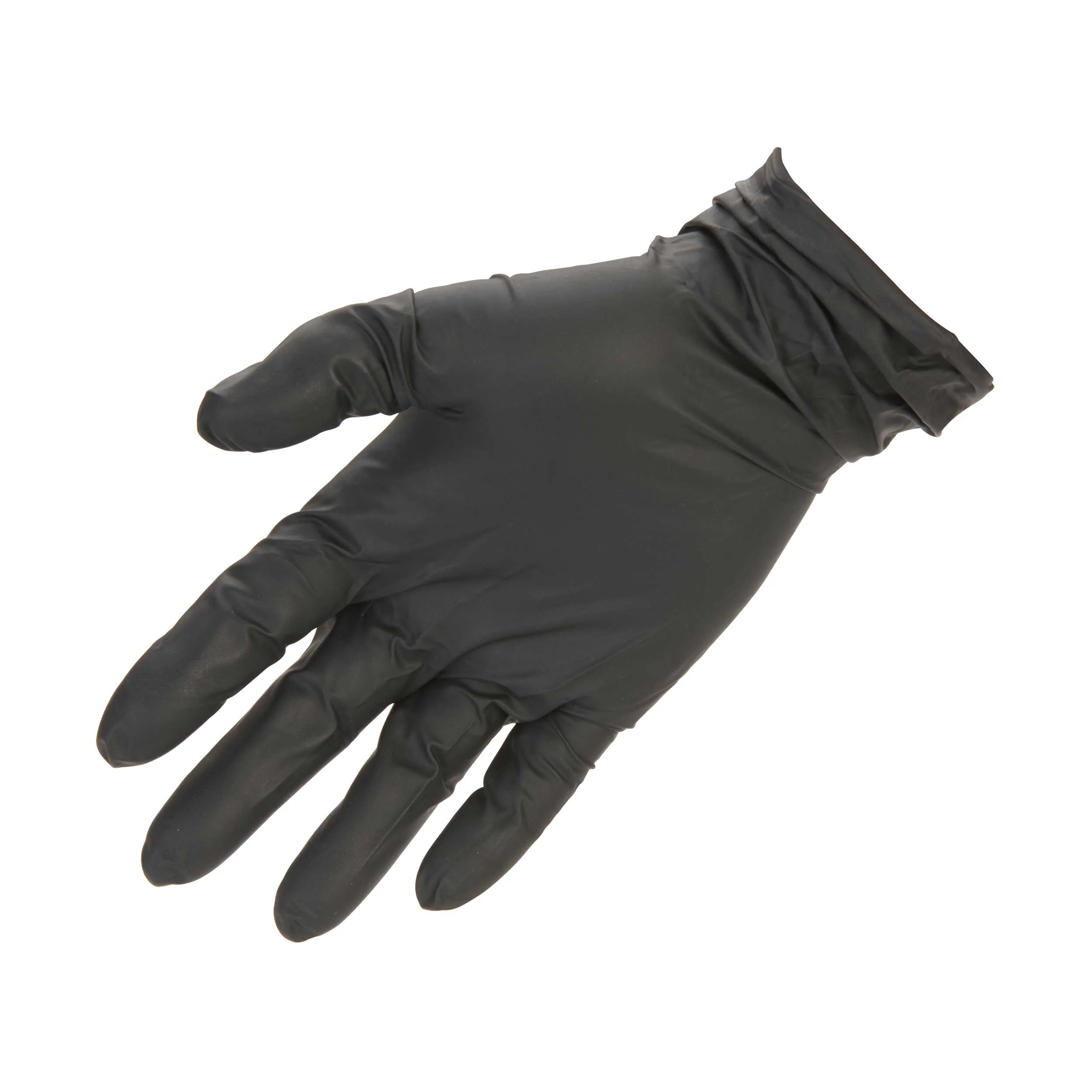 Black Nitrile Gloves - 9 Mil - XXL - Box of 50 - Image 2