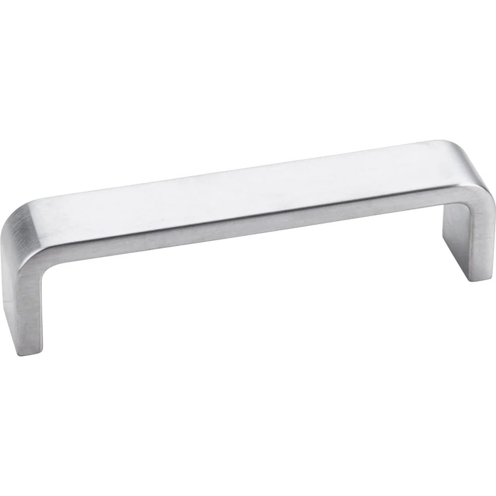 Asher Pull, 4" C/C, Brushed Chrome