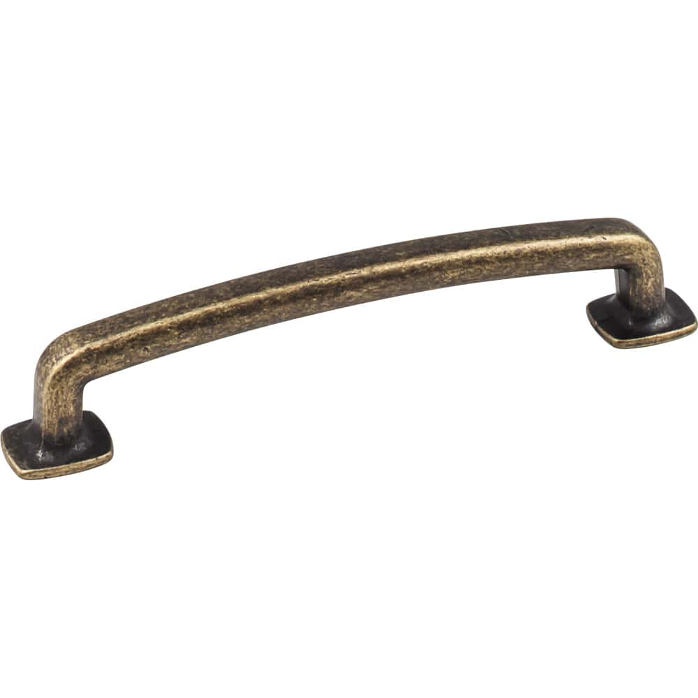 Belcastel 1 Pull, 128 mm C/C, Distressed Antique Brass - Image 2