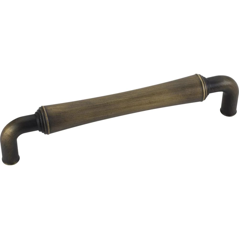 Bremen 2 Pull, 128 mm C/C, Antique Brushed Satin Brass - Image 2