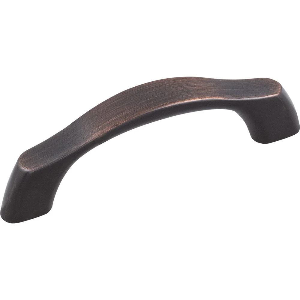 Cabinet Pull 3" C/C O.L.,   WITH 4-1/16" O.L.,   Brushed Oil Rubbed Bronze