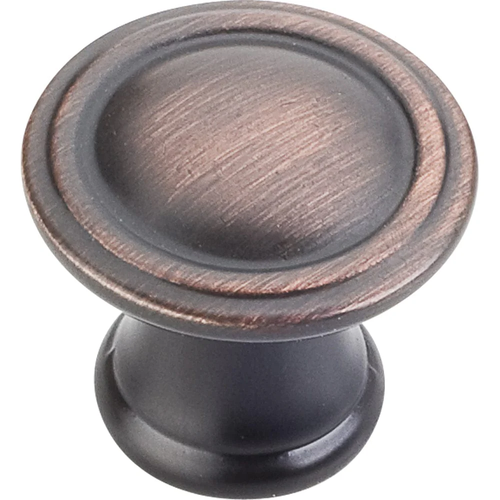Cordova Knob, 1-3/16" Dia.,  Brushed Oil Rubbed Bronze - Image 2