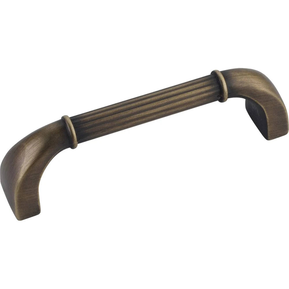 Cordova Pull, 96 mm C/C, Antique Brushed Satin Brass - Image 2