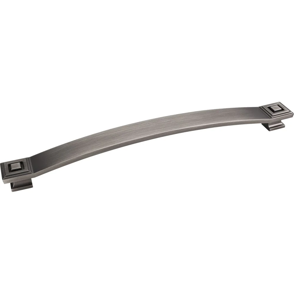 Delmar Appliance Handle, 12" C/C, Brushed Pewter - Image 2