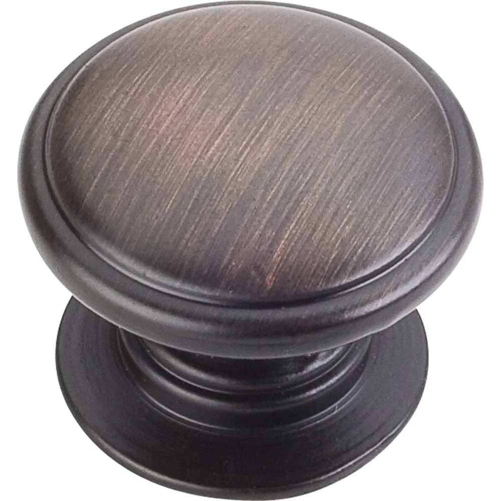 Durham Knob, 1-1/4" Dia.,  Brushed Oil Rubbed Bronze - Image 2