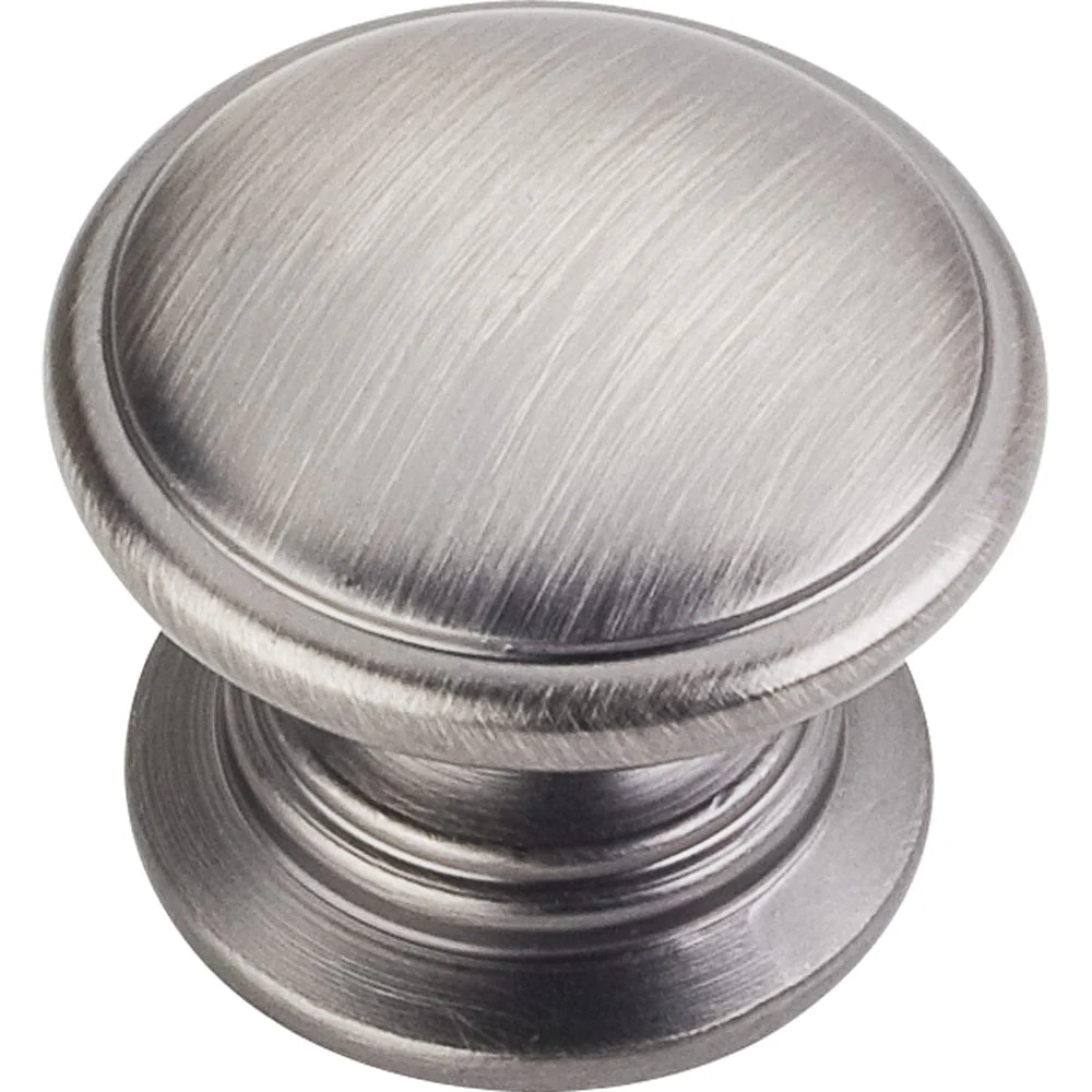 Durham Knob, 1-1/4" Dia.,  Brushed Pewter - Image 2