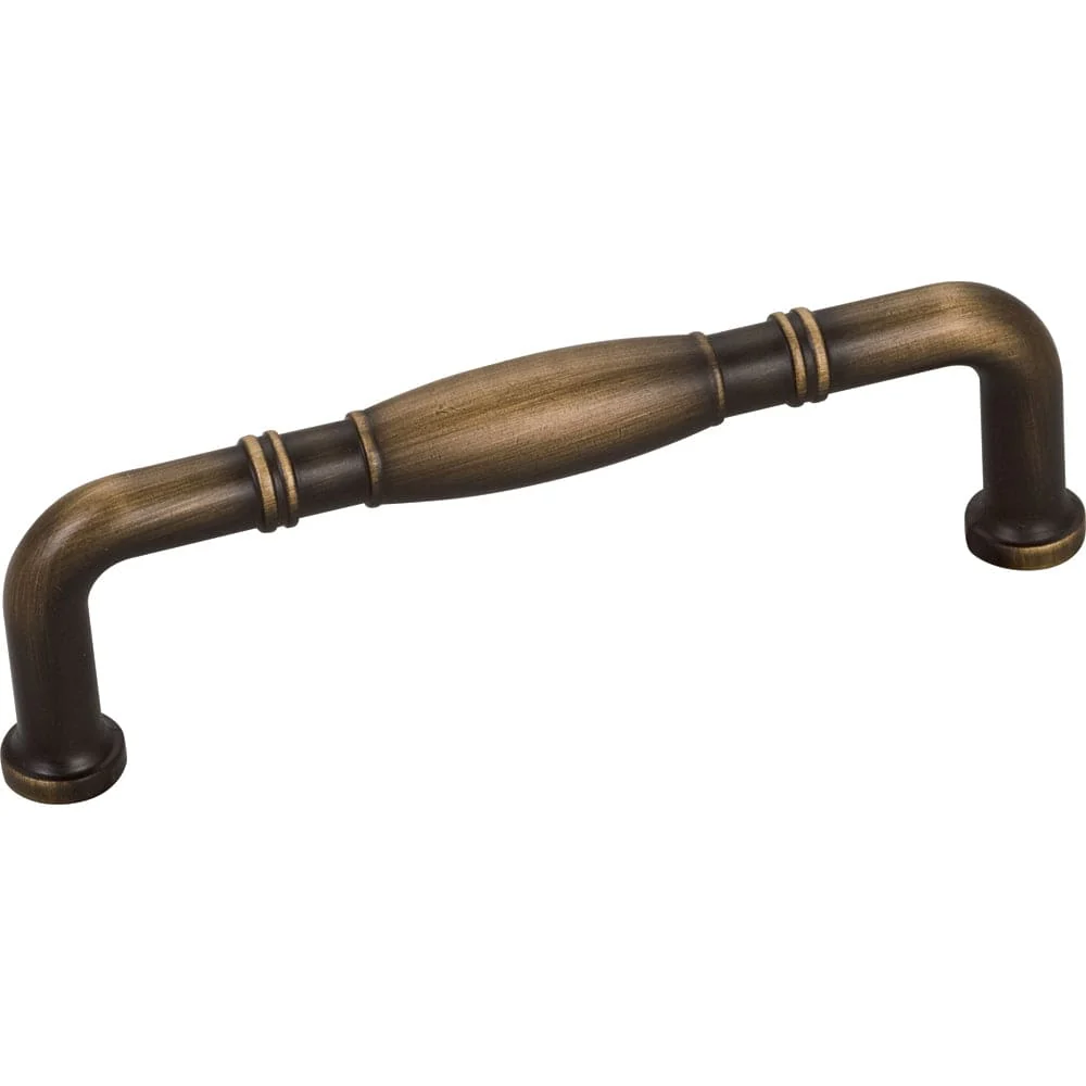 Durham Pull, 96 mm C/C, Antique Brushed Satin Brass - Image 2
