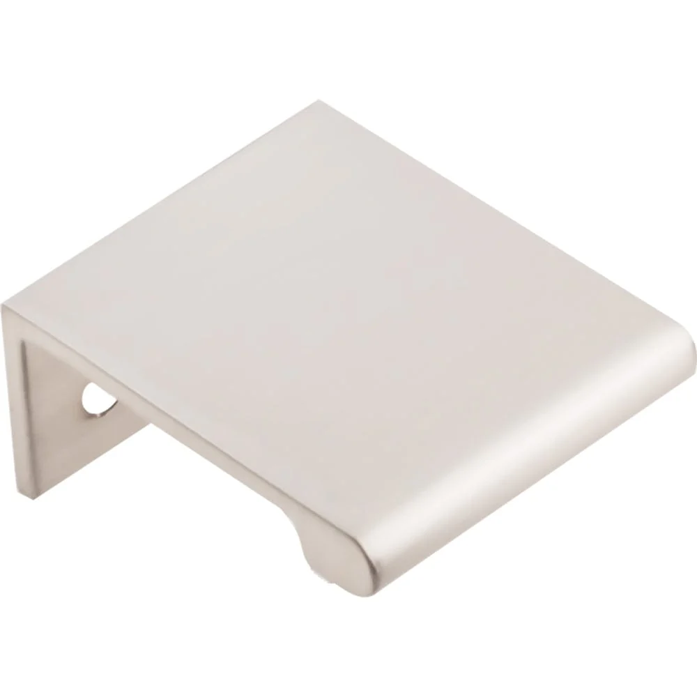 Edgefield Tab Pull, 16 mm C/C, Satin Nickel
