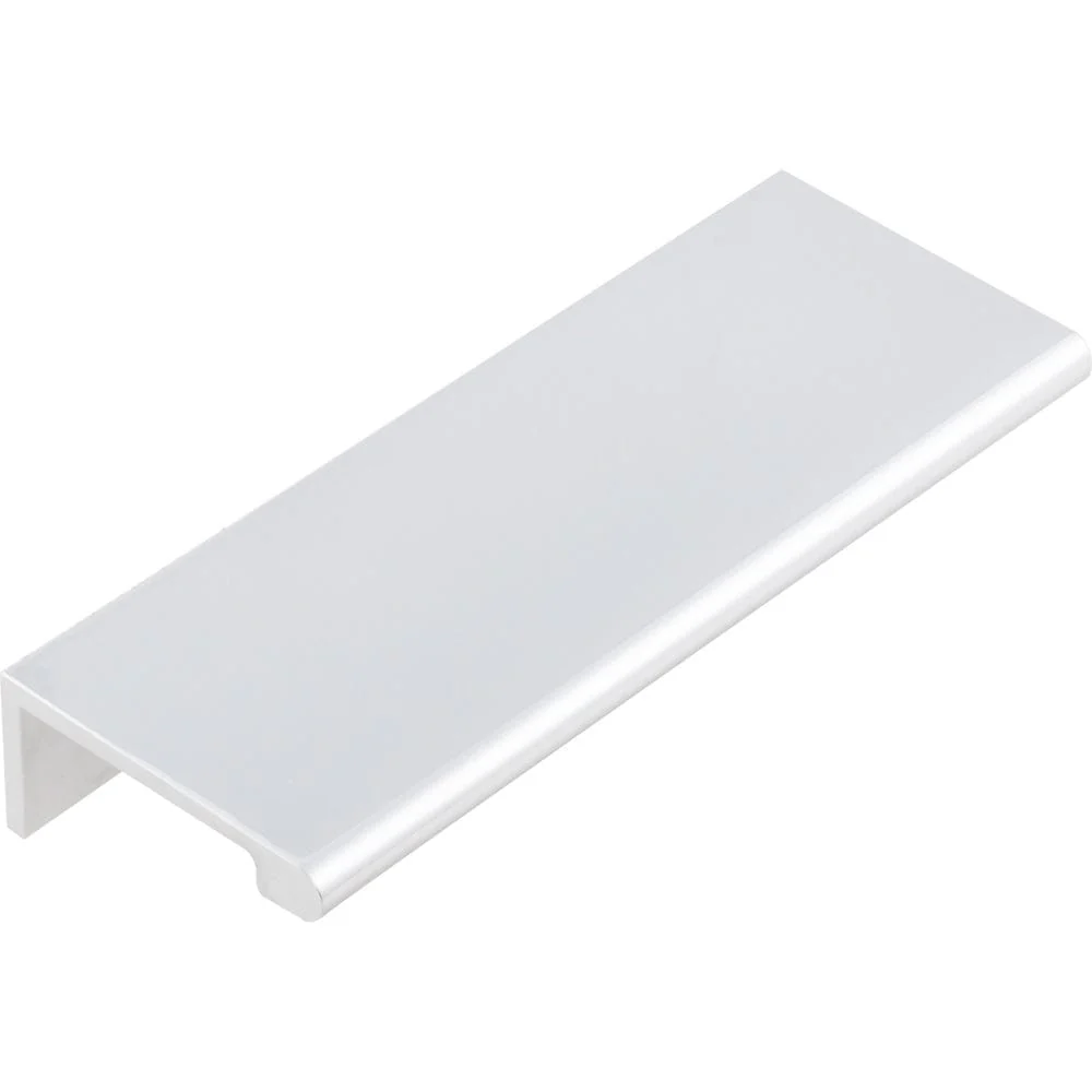 Edgefield Tab Pull, 76 mm C/C, Polished Chrome - Image 2