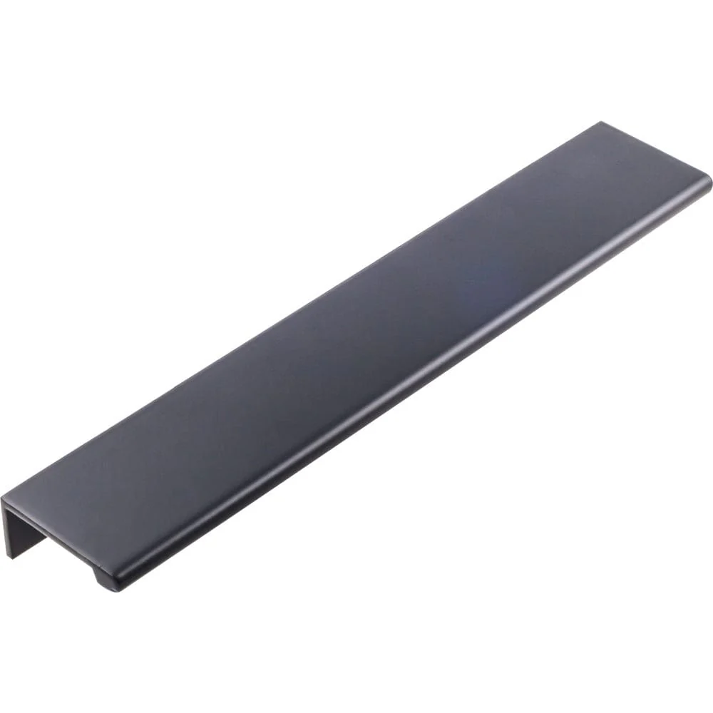 Edgefield Tab Pull, 90 mm C/C, Matt Black/Black