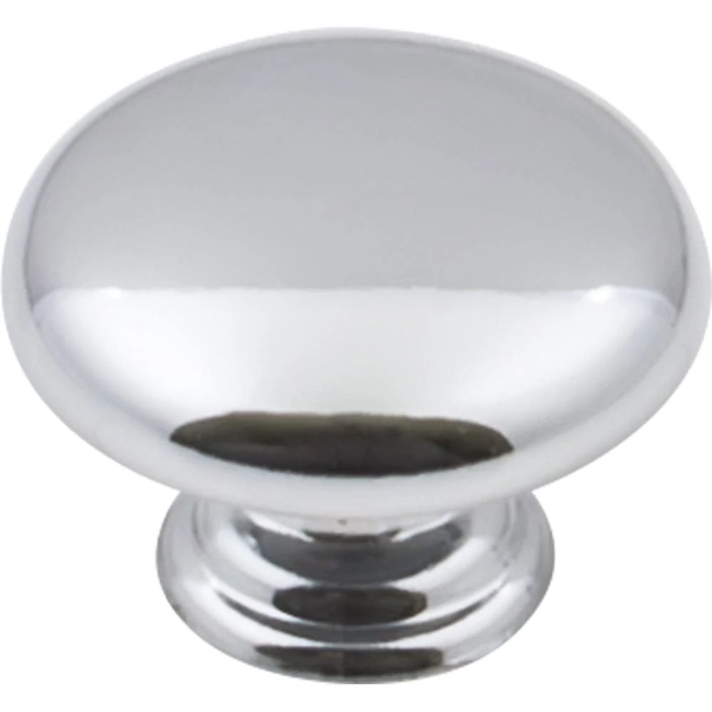 Gatsby Knob, 1-3/16" Dia.,  Polished Chrome - Image 2