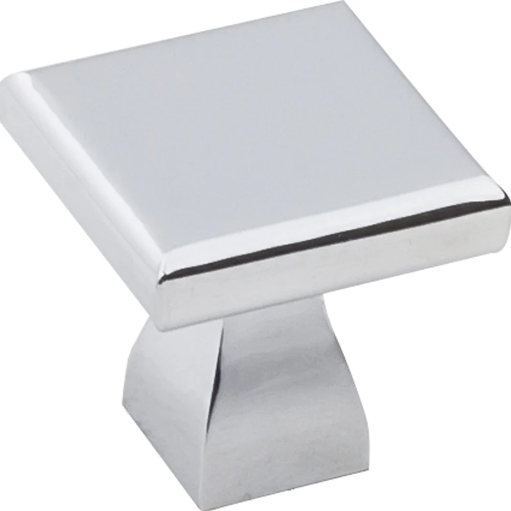 Hadly Knob 1" O.L.,  Polished Chrome