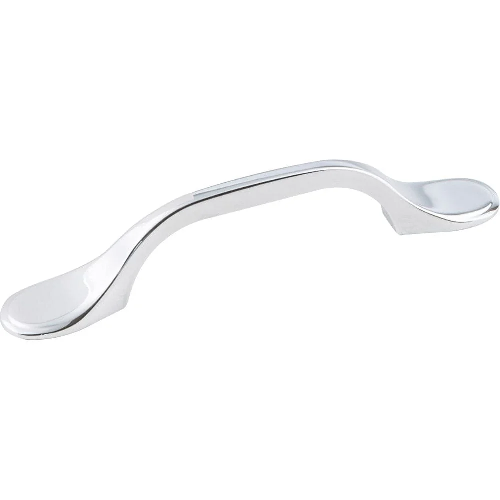 Kenner Pull, 3" C/C, Polished Chrome