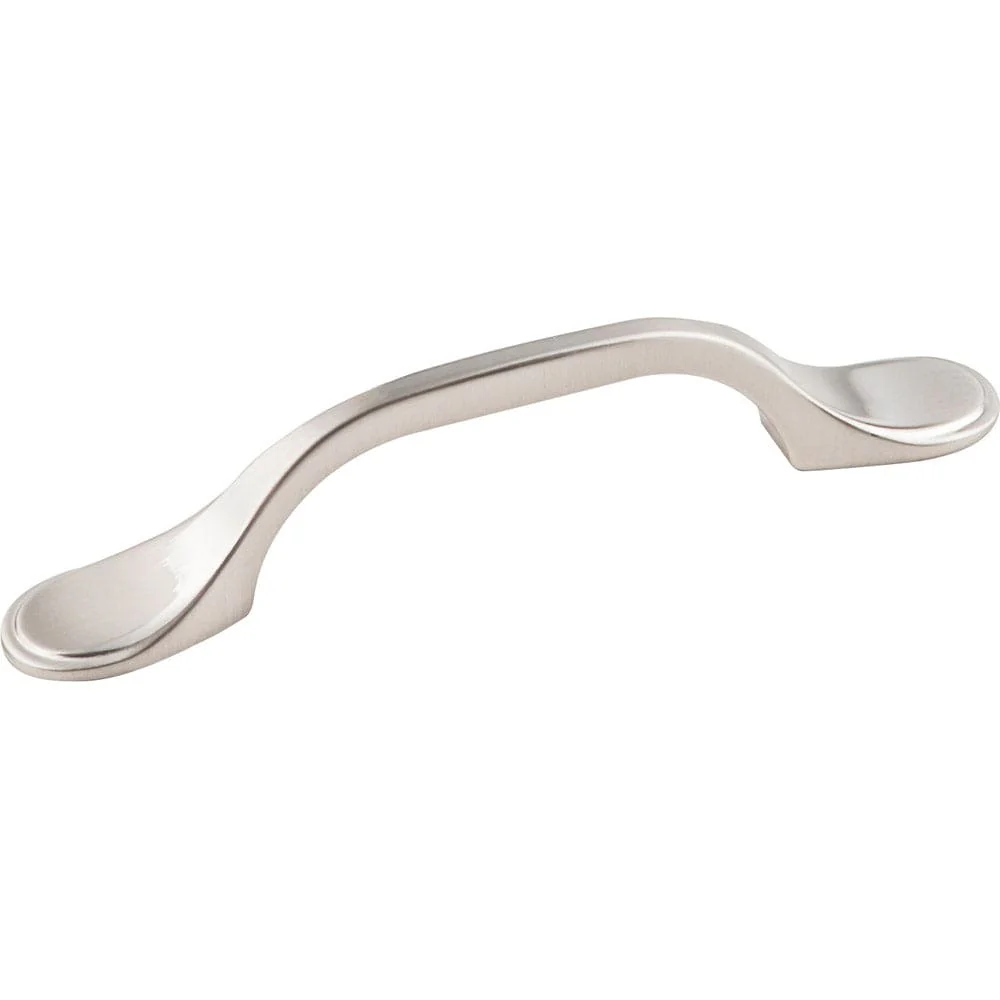 Kenner Pull, 3" C/C, Satin Nickel