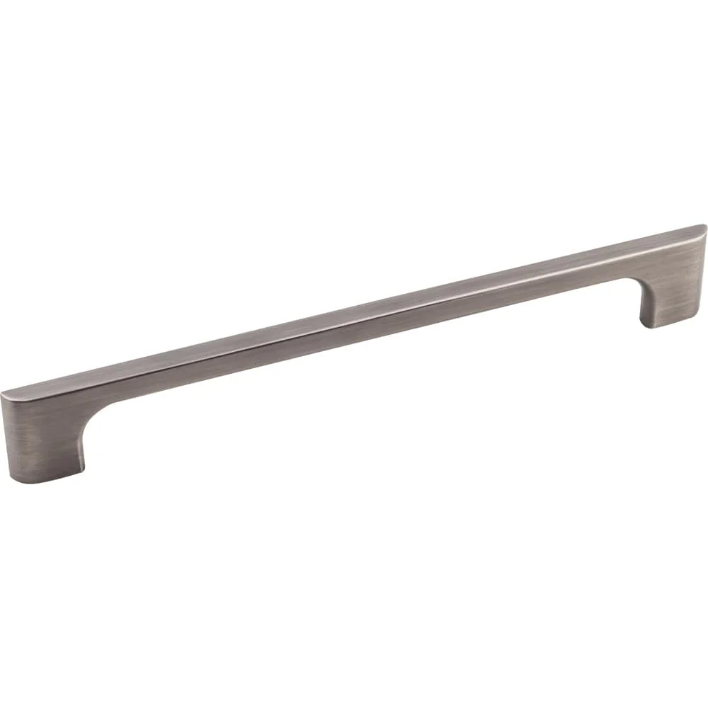 Leyton Pull, 192 mm C/C, Brushed Pewter